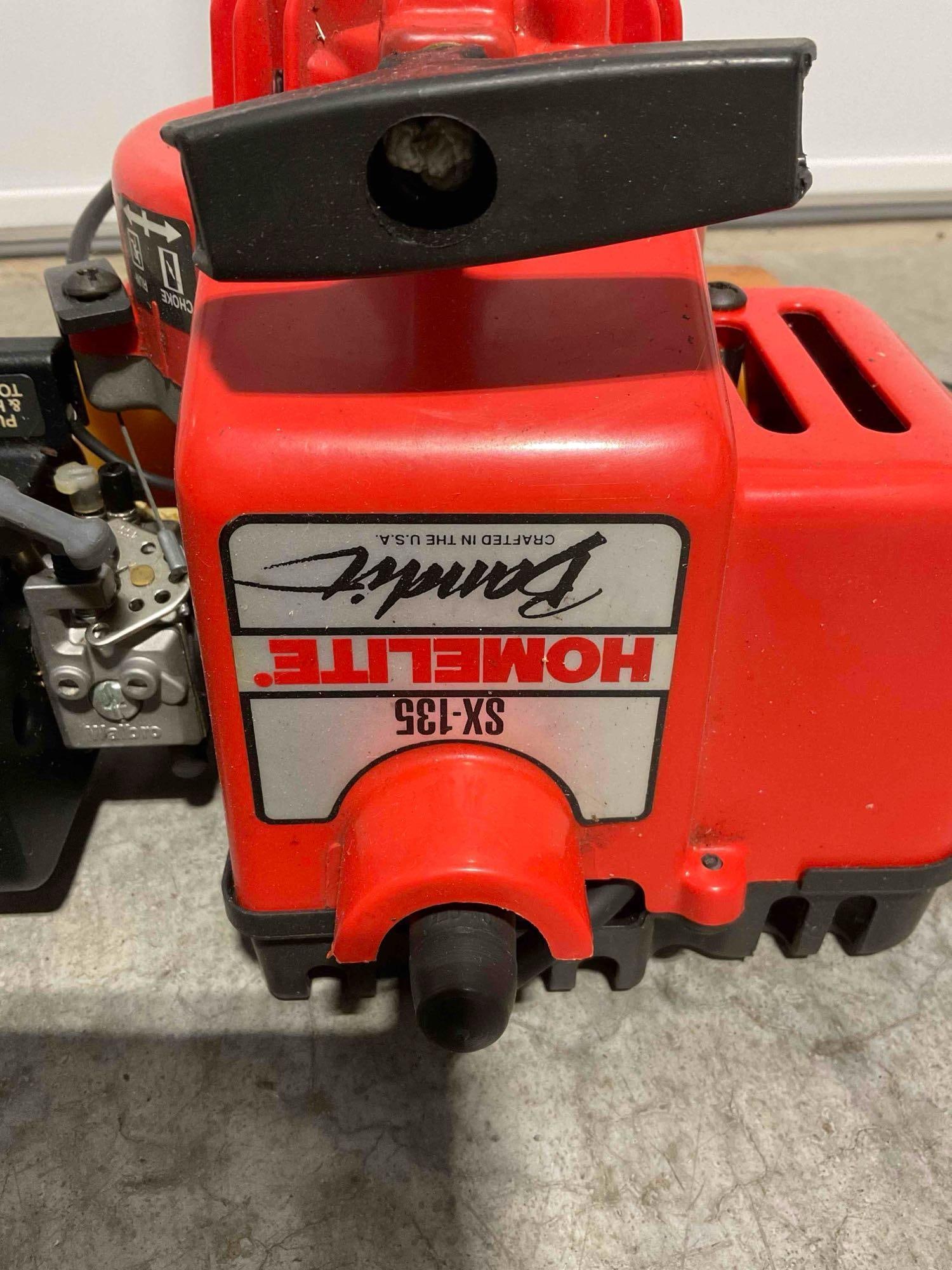 Homelite Bandit Sx-135 String Trimmer Weed Whacker. Untested, Working Last Season. See pics. - 6