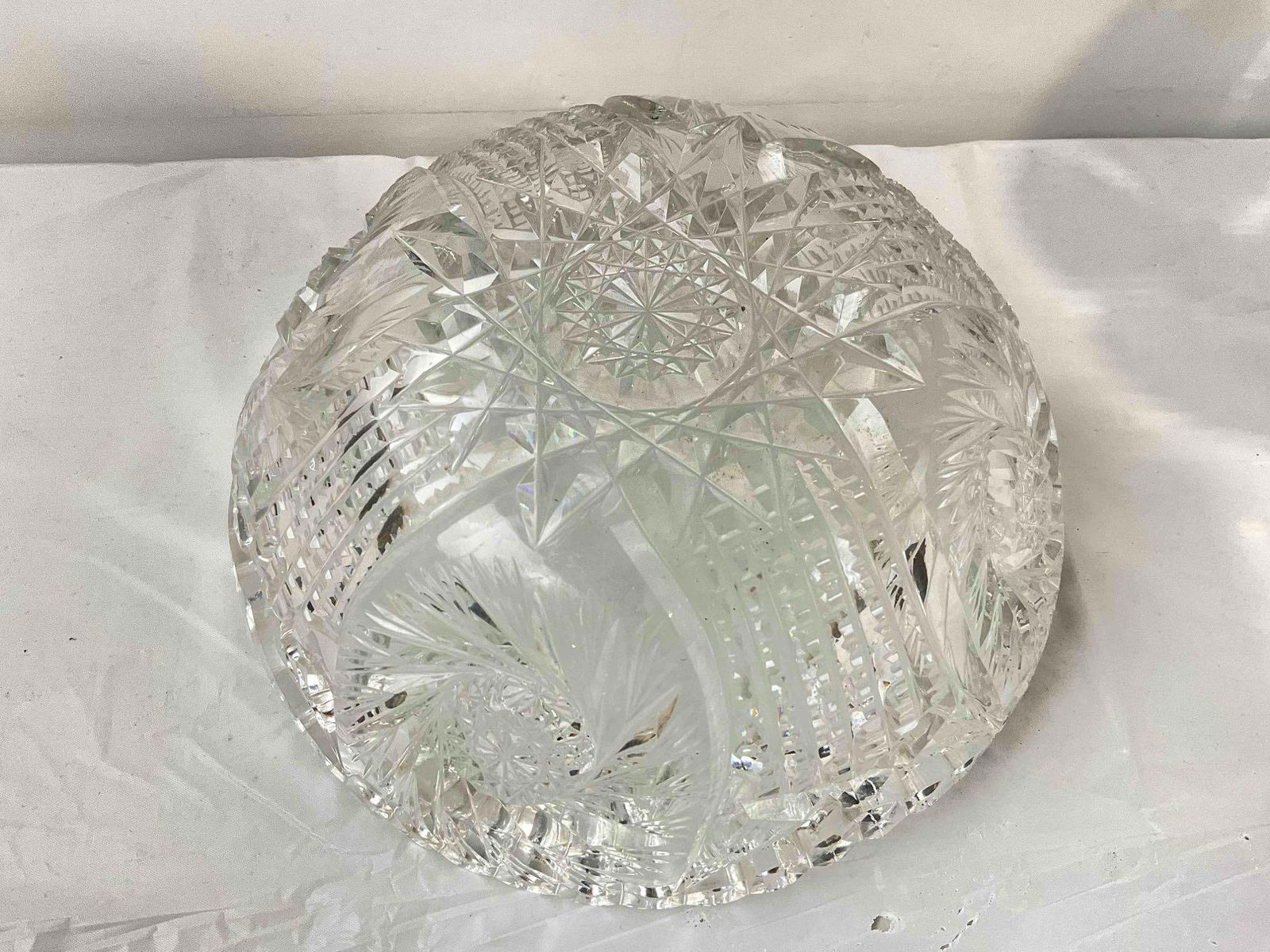 4 pcs Cut Crystal Lead Glass Assortment, incl. 1x Waterford Vase. Good Condition. See pics. - 9