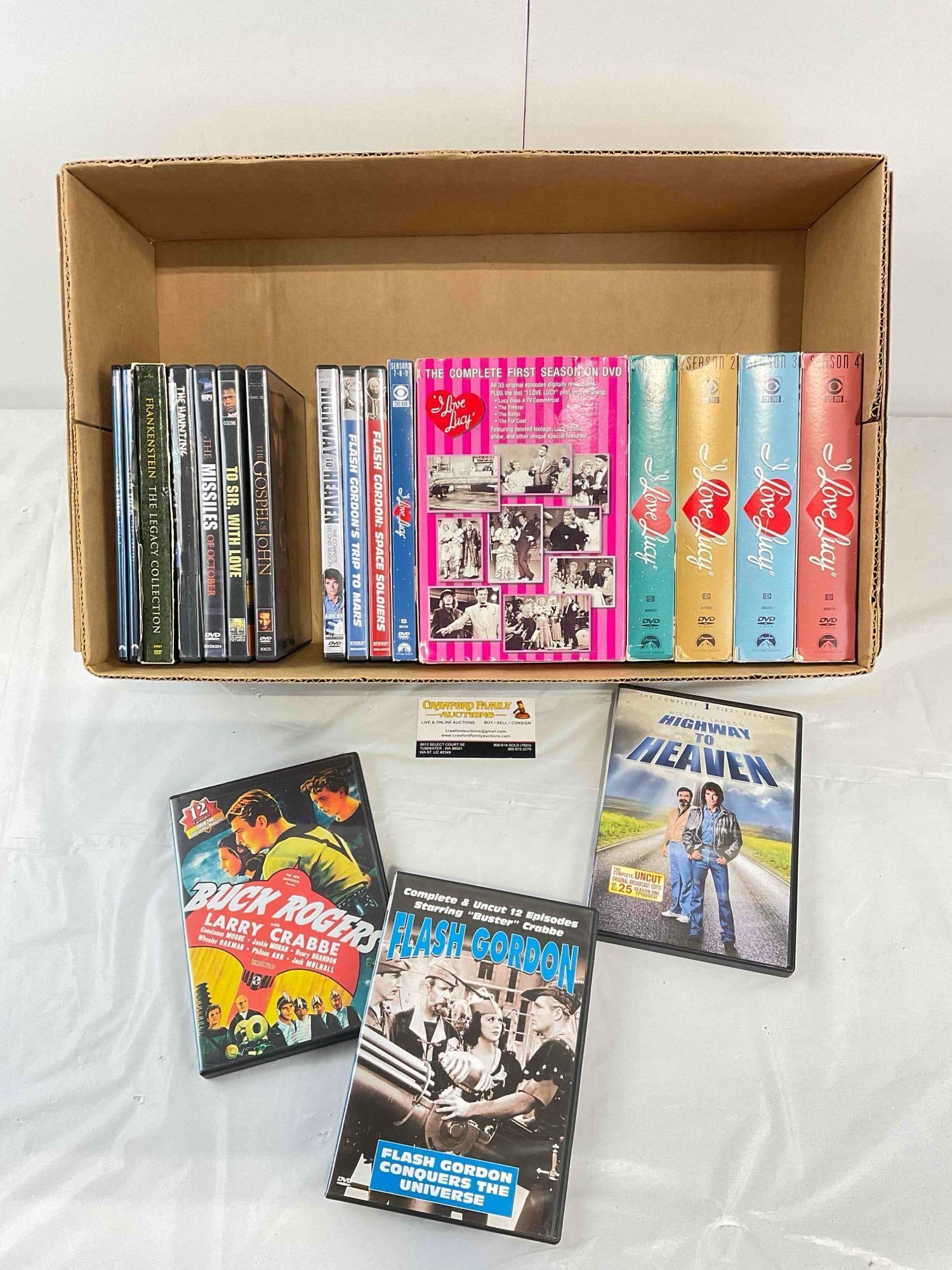 15+ DVD Movie & TV Box Sets Collection, incl. I Love Lucy, Buck Rogers, Flash Gordon & More! (1 of 4)