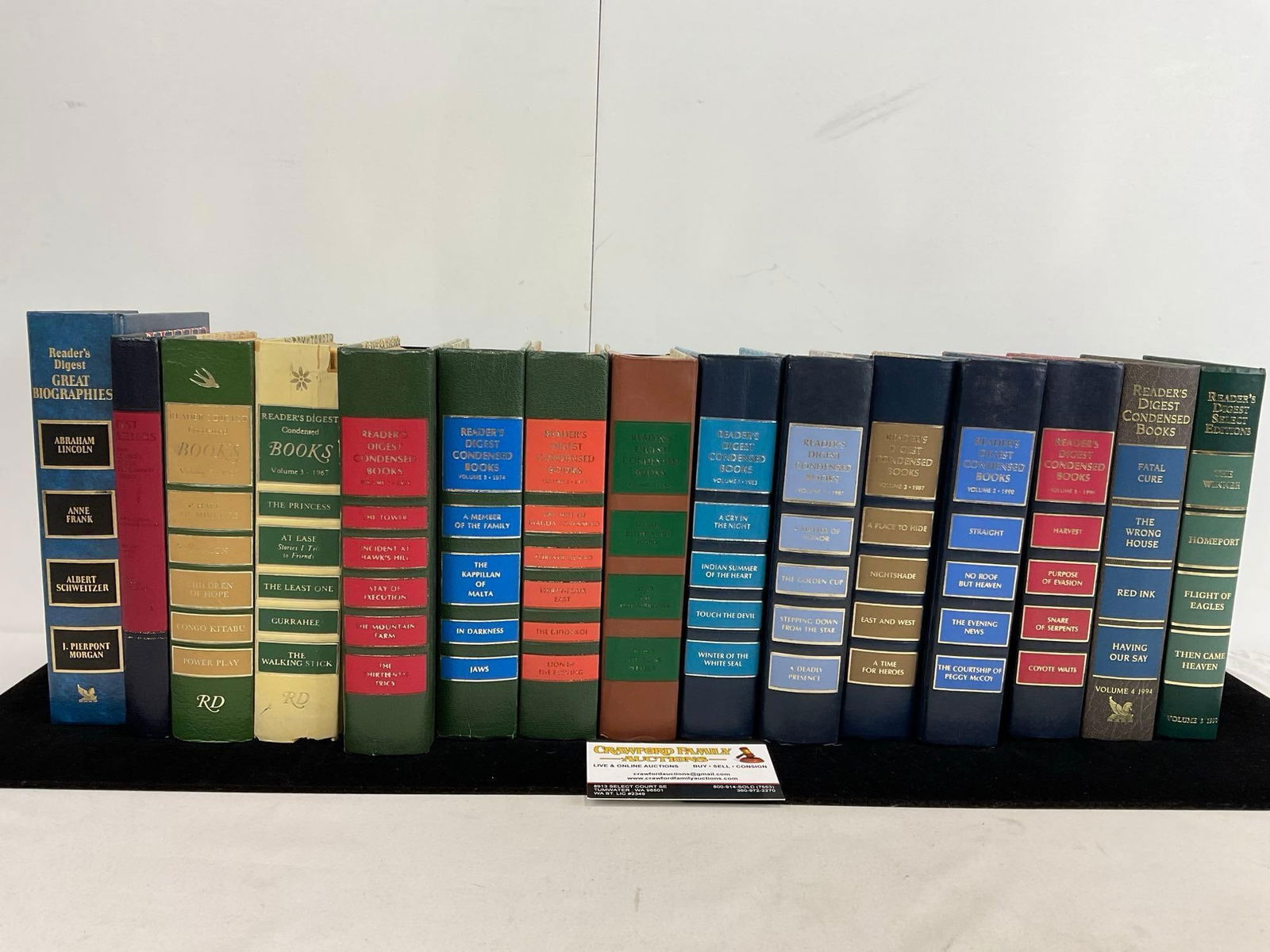 15 70s-90s Readers Digest Books, 4-5 Condensed Stories Each (1 of 3)