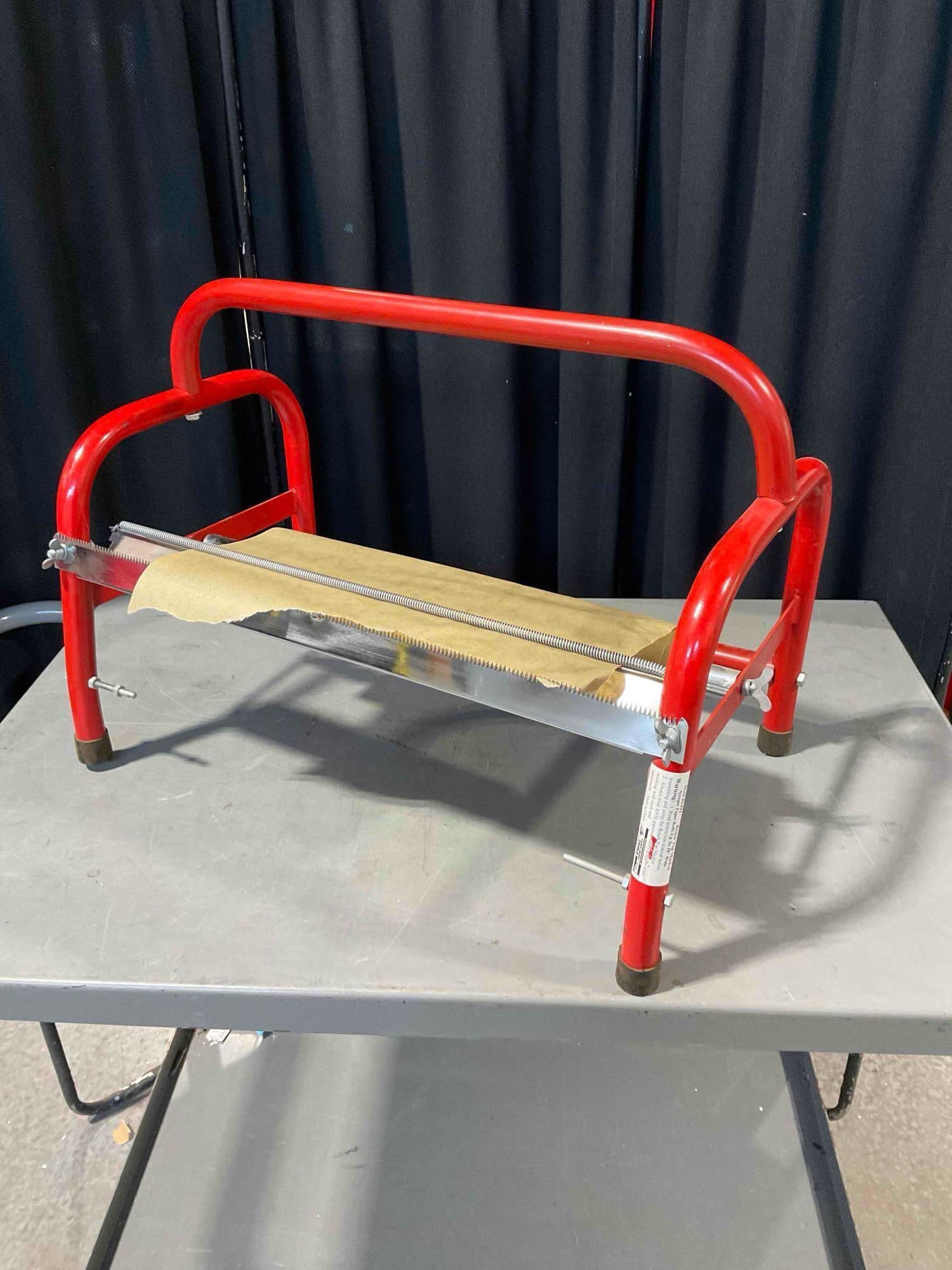 Harbor Freight Bench Top Masker Model Number 6491 Accepts Paper Rolls Up to 18" (1 of 6)