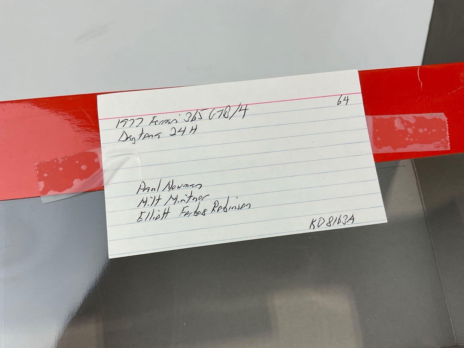 Kyosho Hot Wheels, 1/18 Scale Ferrari 365GTB/4 Daytona Competizione Red no64 Car Model, original ... - 8