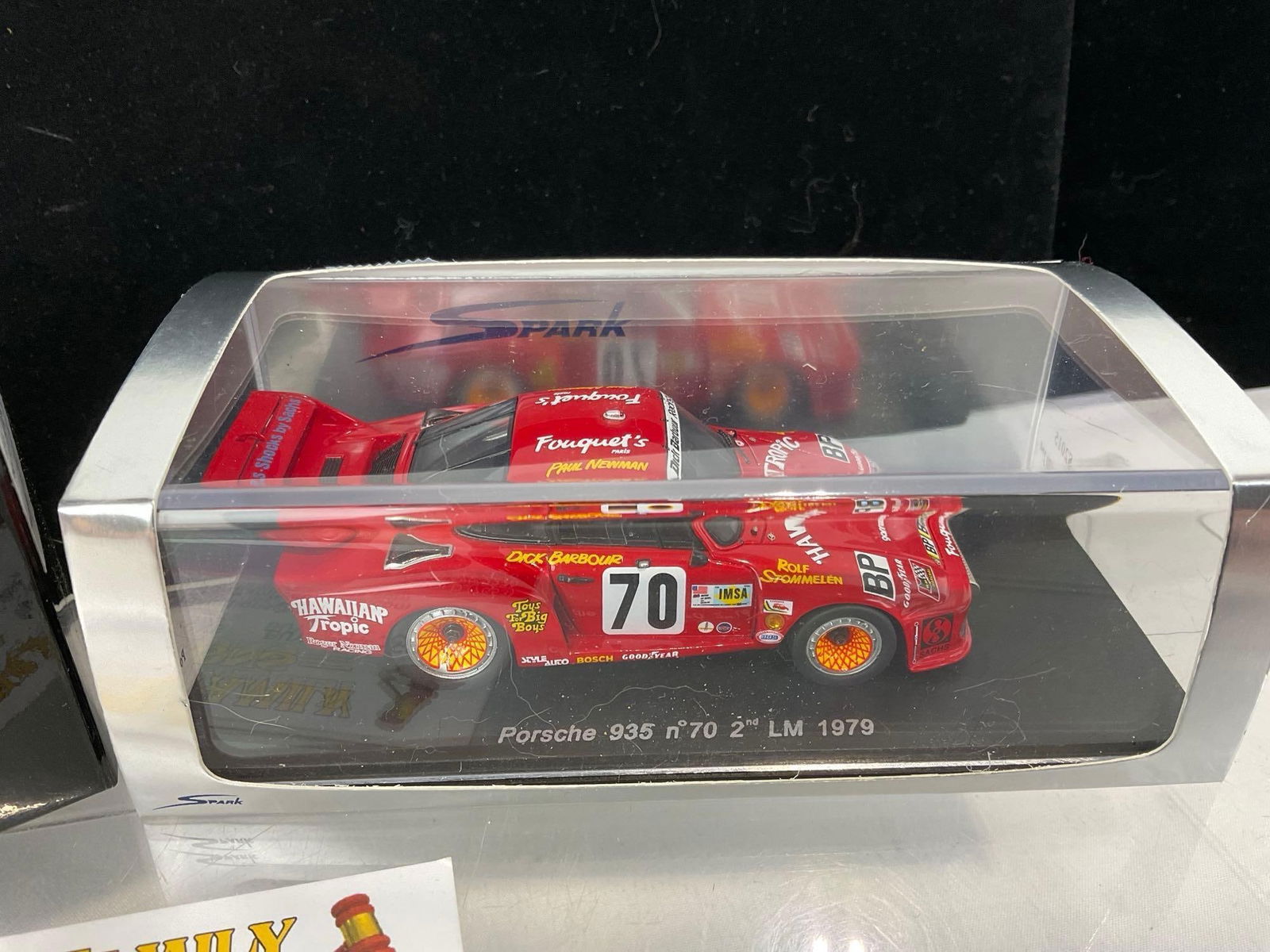 2 1/43 Scale Porsche Diecast Car Models, 1979 935 LM 24H & 2003 G-99 Bully Hill Vineyards 250 Grand - 3