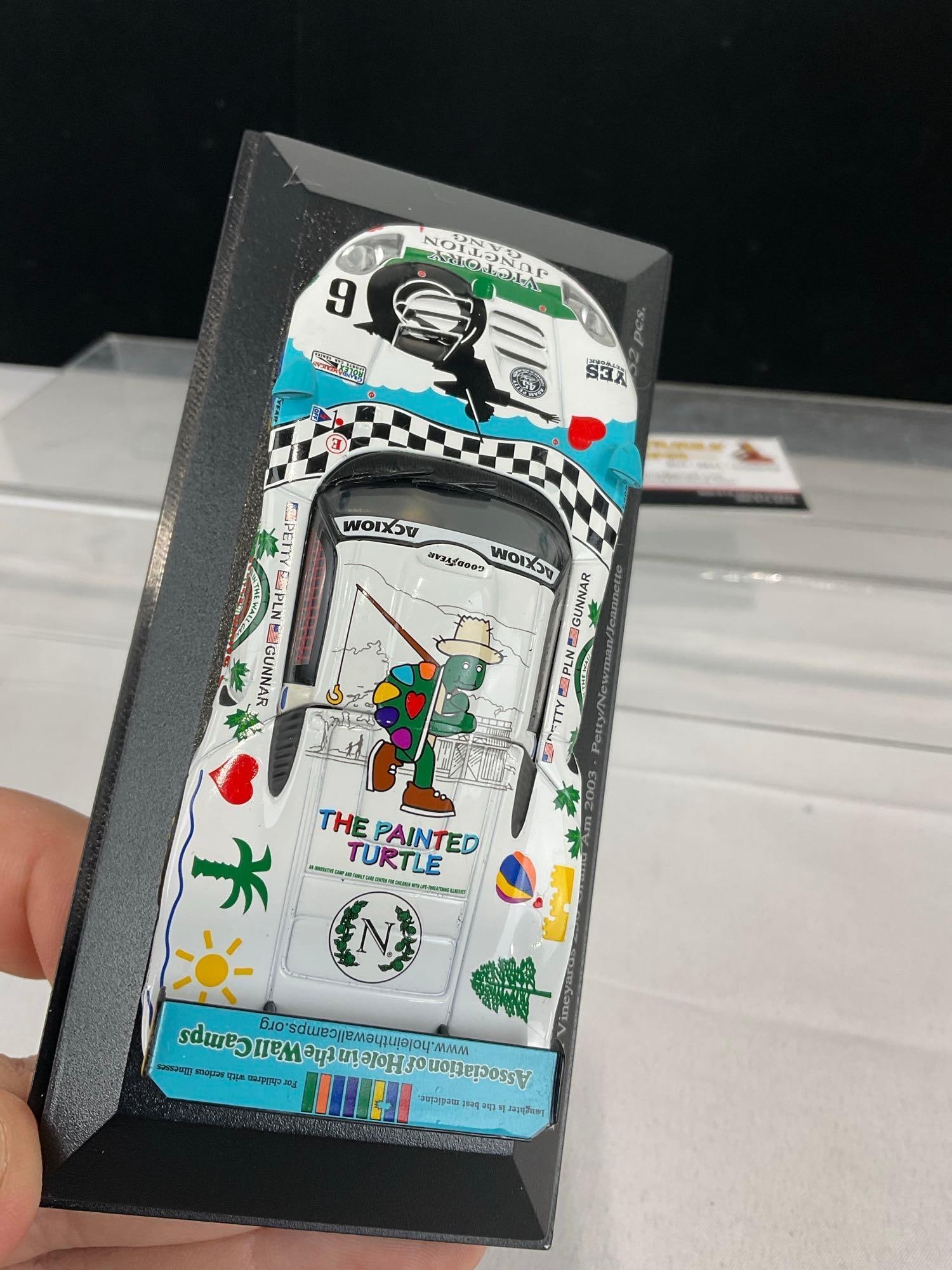 2 1/43 Scale Porsche Diecast Car Models, 1979 935 LM 24H & 2003 G-99 Bully Hill Vineyards 250 Grand - 9