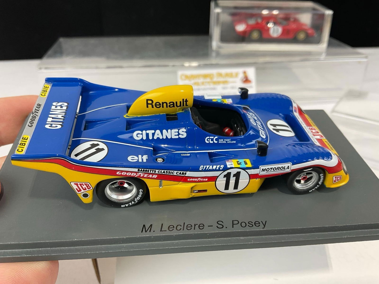 2 Spark Car Models, 1/43 Scale, Bizzarrini LM 1966 & Mirage M9 Le Mans 1977 - 4