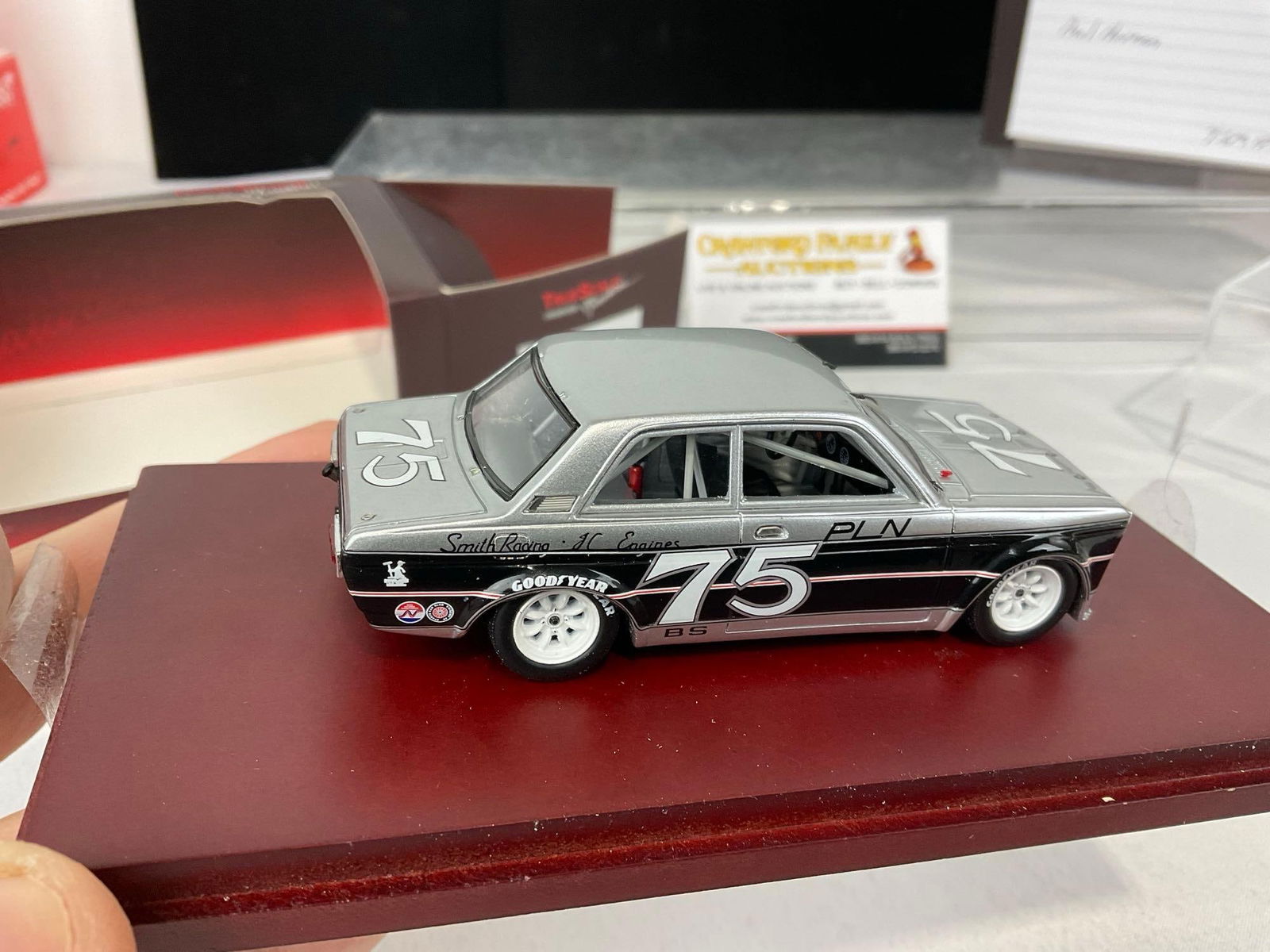 1974 Datsun 510 no75 Paul Newman & 1976 Datsun no75 Paul Newman PLN Racing, 1/43 Scale Car Models - 10