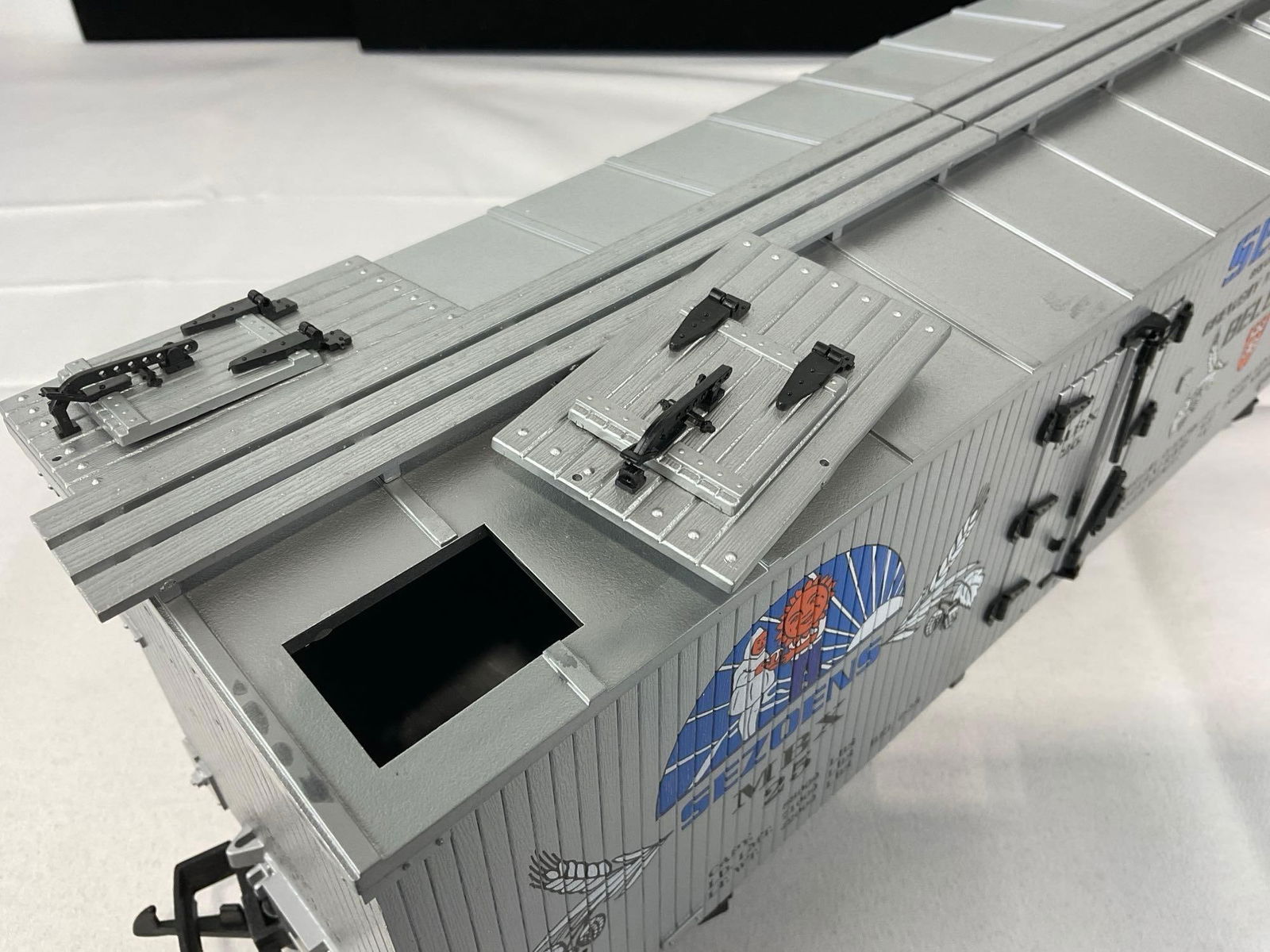 G Scale Model Train R16262 Sezoens Reefer Car, USA Trains, in box - 8