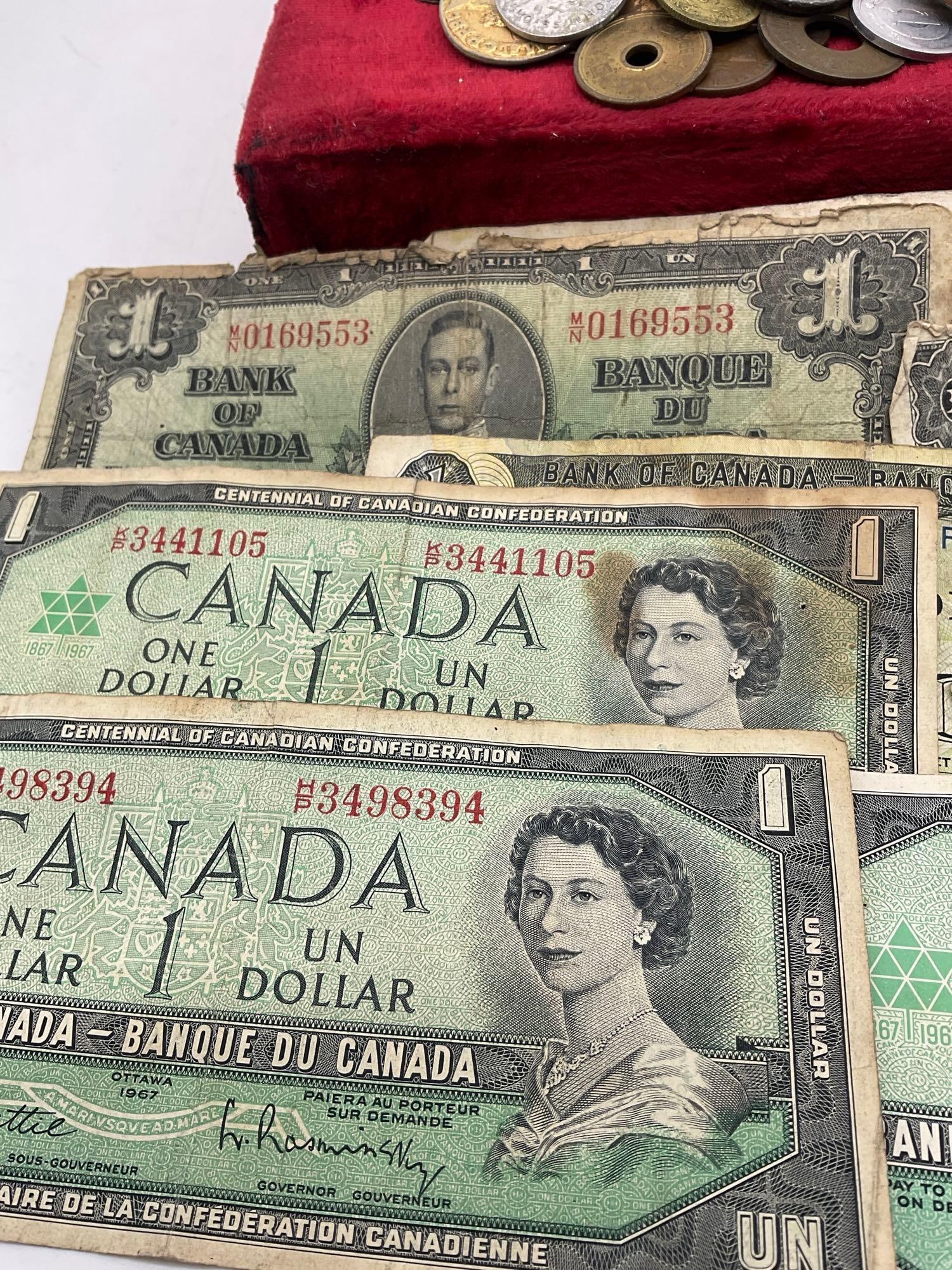 Selection Foreign coins, tokens & currency from around the world see descpriton - 5