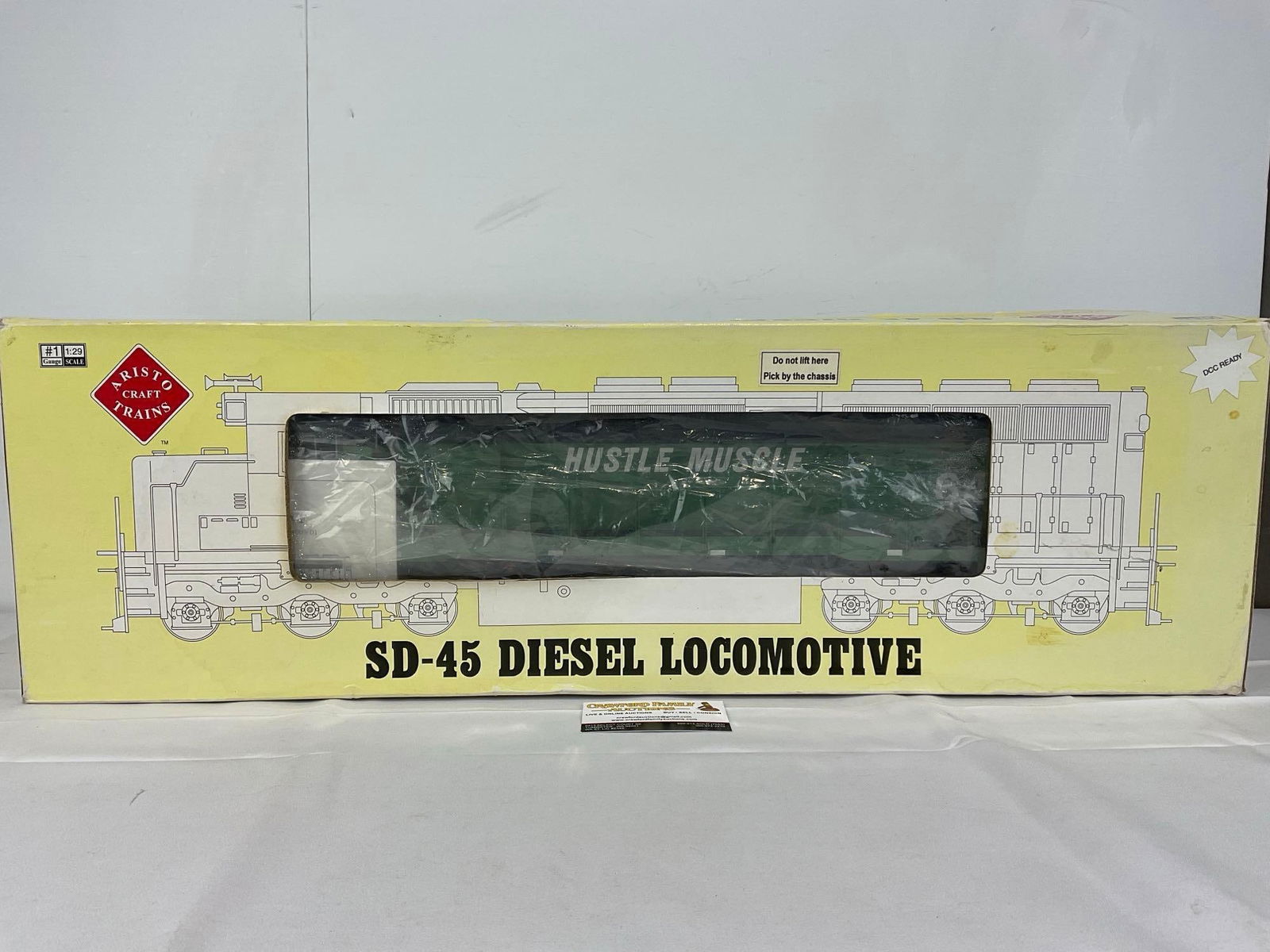 Aristo Craft Trains SD-45 Diesel Locomotive Engine Burlington Northern #6430 Hustle Muscle, in box - 2