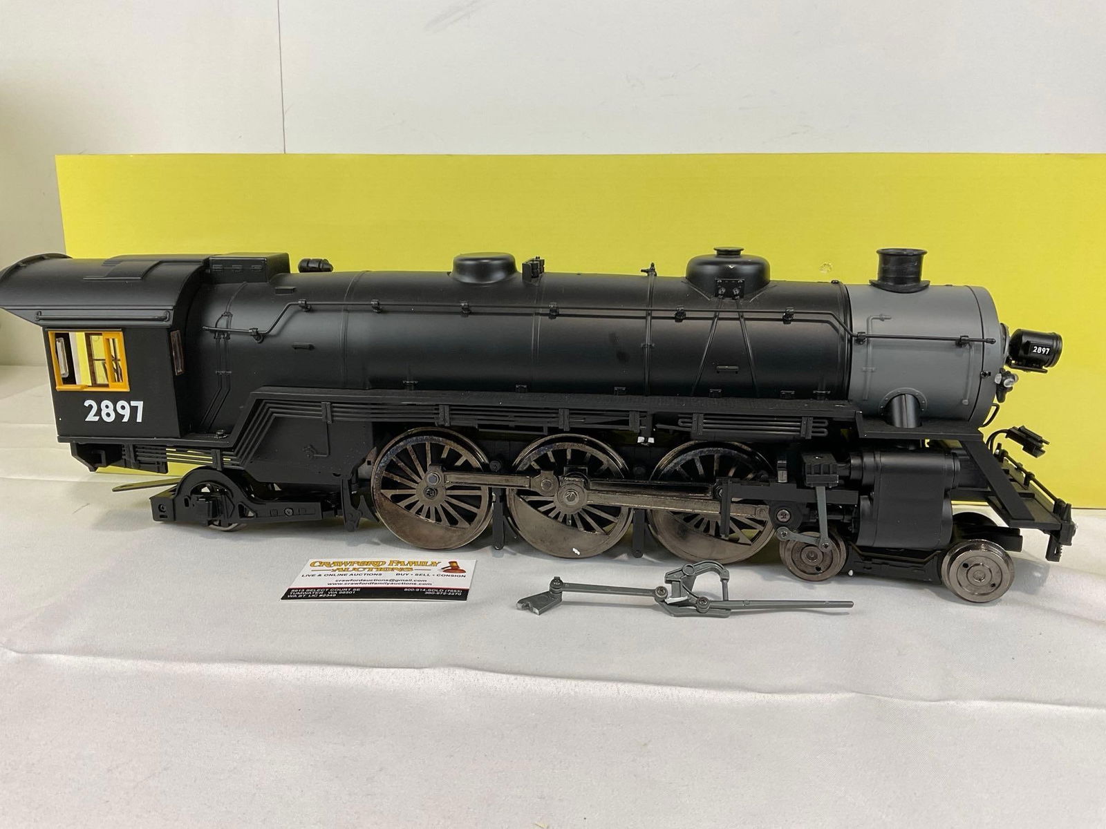 Aristo Craft Trains, 4-6-2 Pacific Steam Locomotive G Scale Model #21408 2897, in box - 2