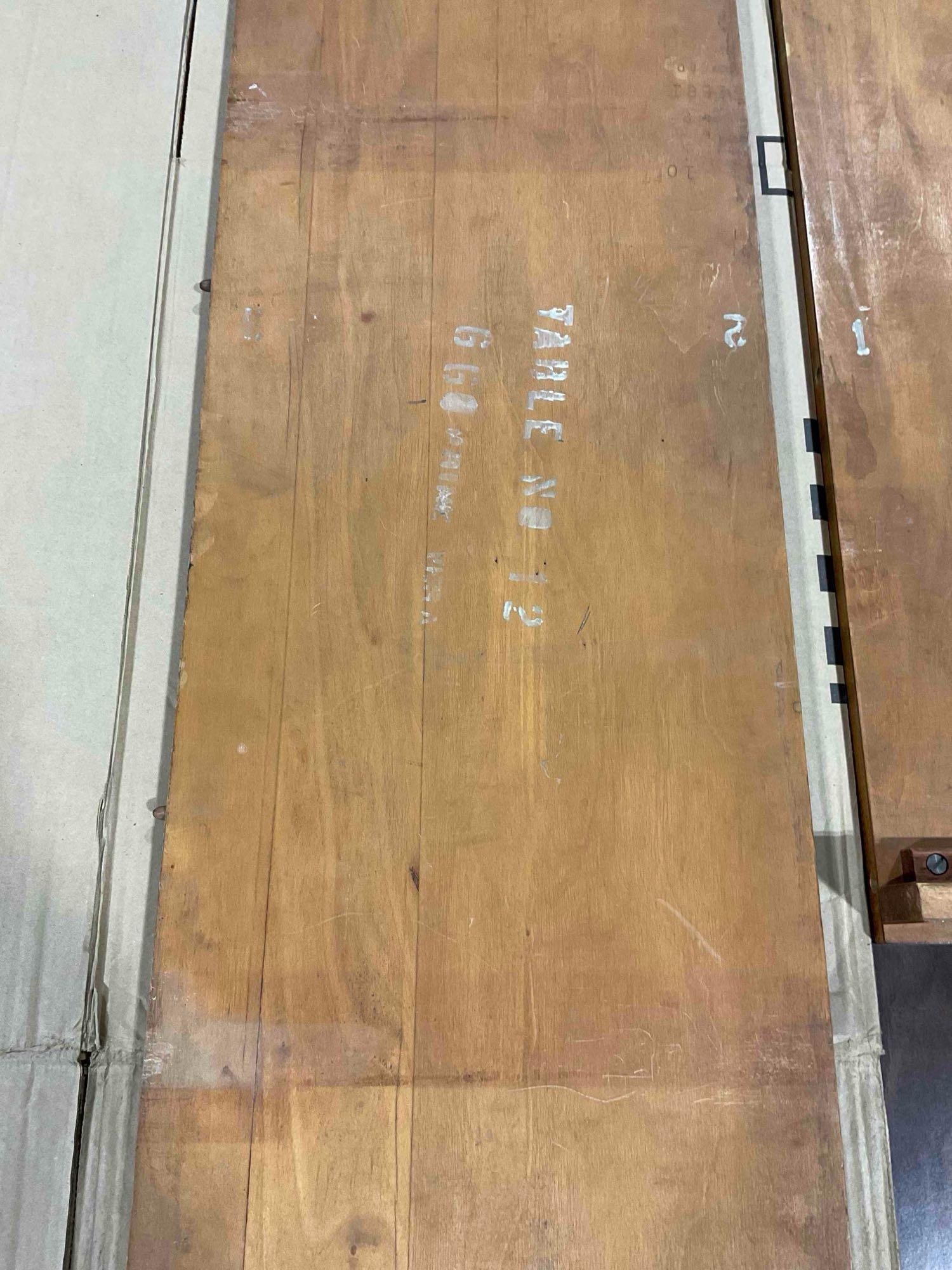 Stunning Brazilian Walnut Expandable Dining Table w/ 6 Chairs & 2 Leaves. Excellent Cond. - 11