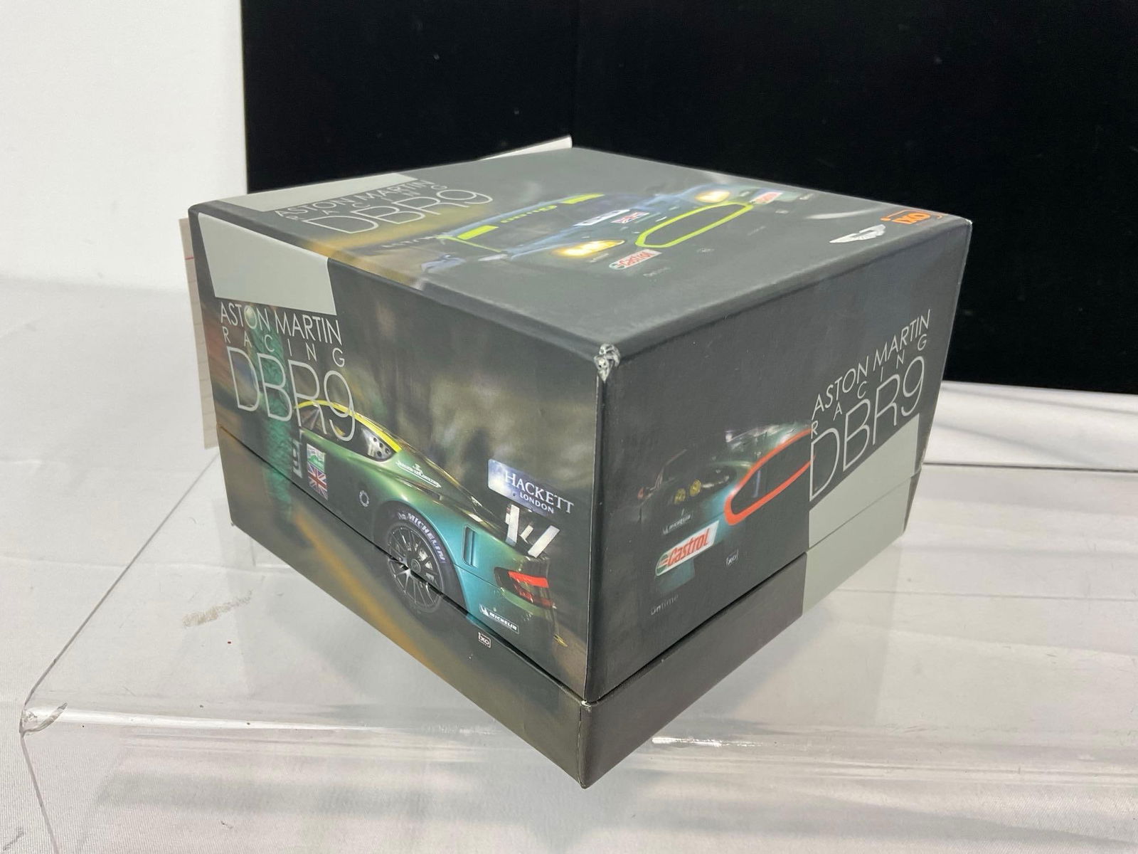 IXO Models 2005 Aston Martin DBR9 LM 24H, 1/43 Scale Diecast Car Model orig box - 6