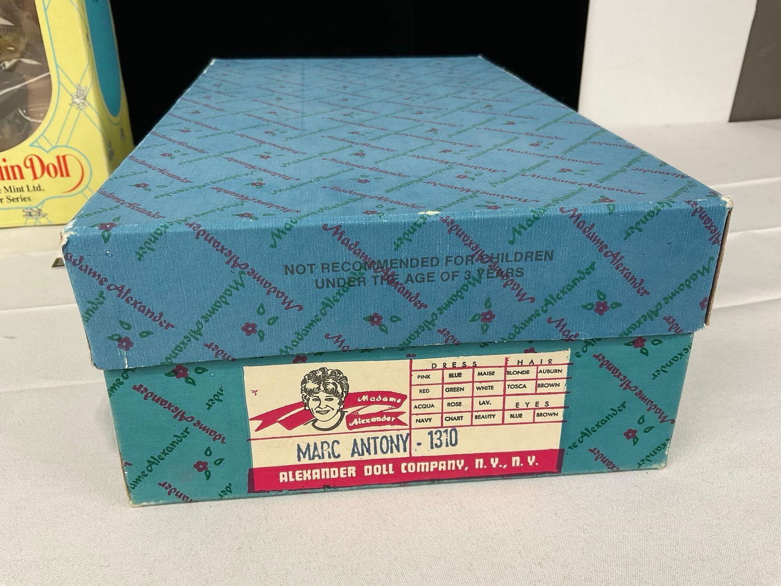 Madame Alexander Mark Antony #1310 w/ store tag & Happy Memories Toddler D-76 Jeffery, original box - 3