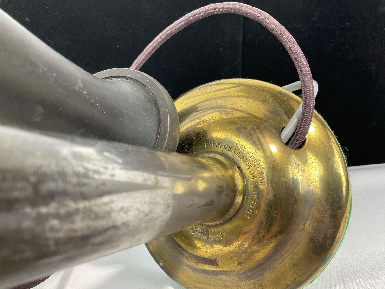 Early 20th Century 1930s~ Old Fashioned Western Electric Brass Telephone, Converted to modern plug - 4