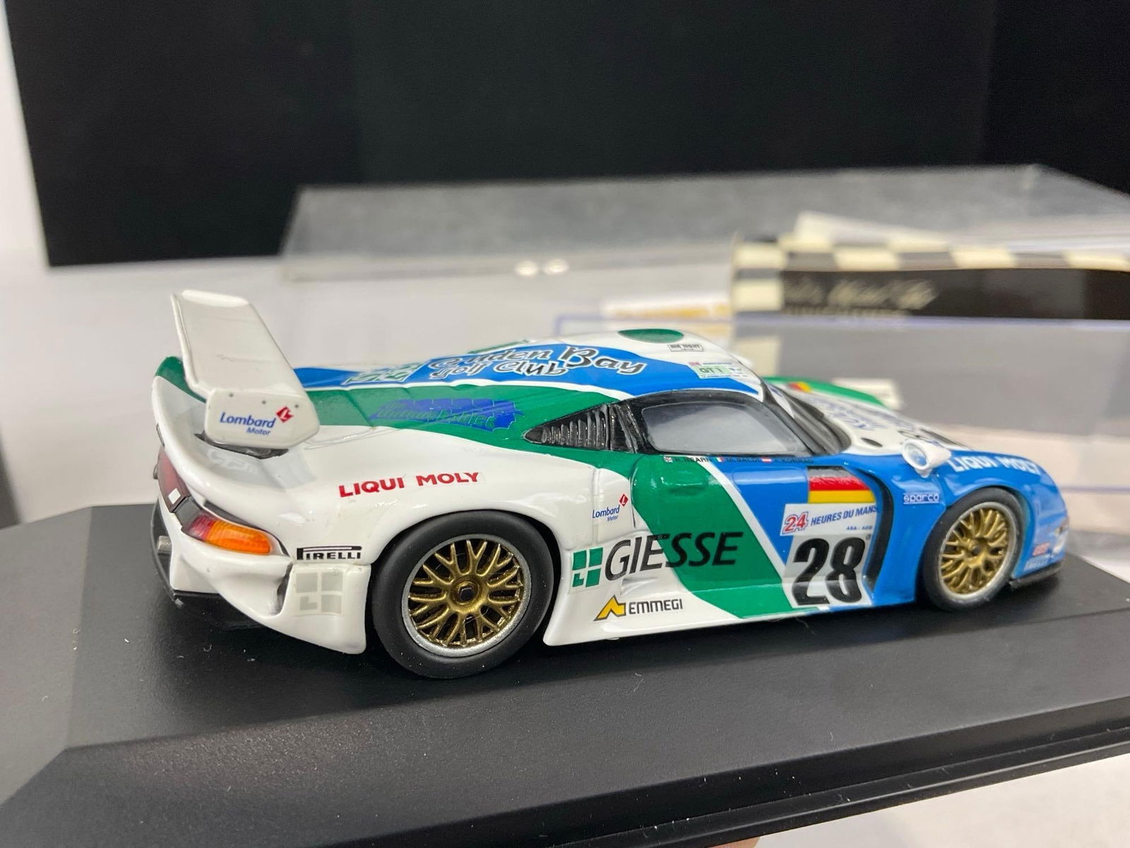 Pair of Minichamps Porsche 911 GT2 97 & 98, Daytona & Le Mans 1/43 Scale Diecast Car Models - 10