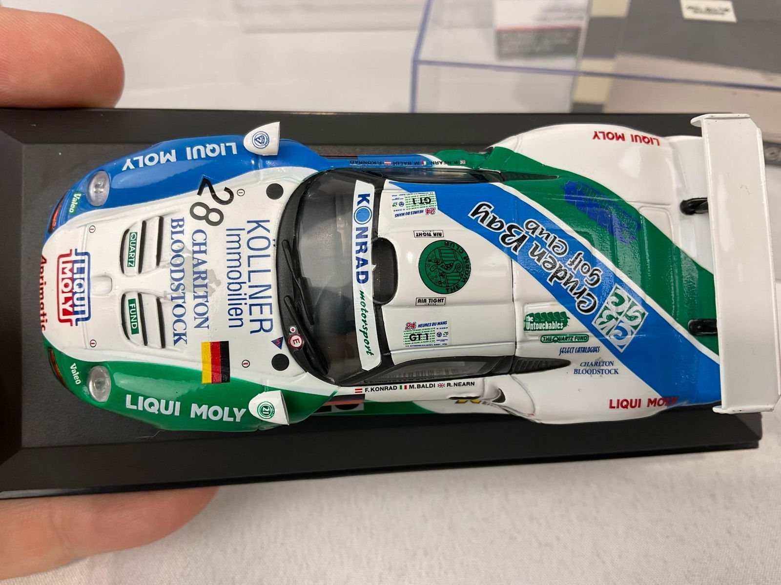 Pair of Minichamps Porsche 911 GT2 97 & 98, Daytona & Le Mans 1/43 Scale Diecast Car Models - 9