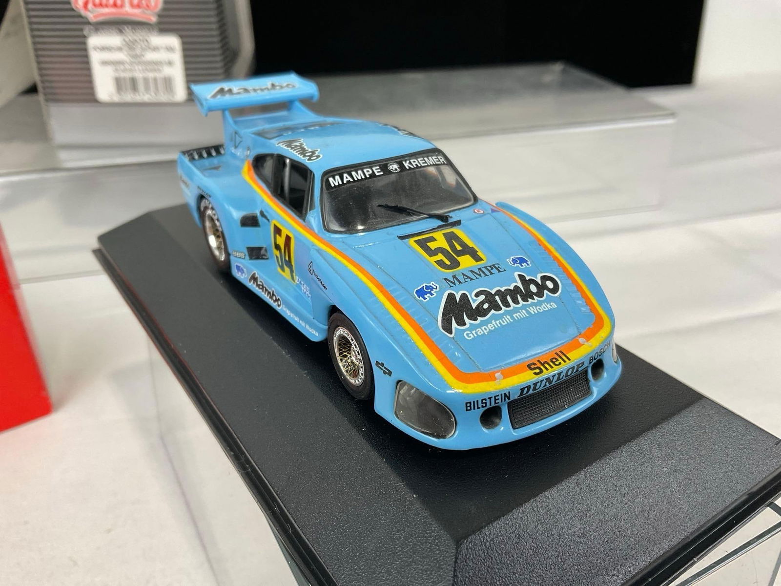 Pair of Quartzo 1/43 Scale Diecast Car Models, Porsche 956 ST D&W &, Kremer K3 Mambo DRM 1979 - 6