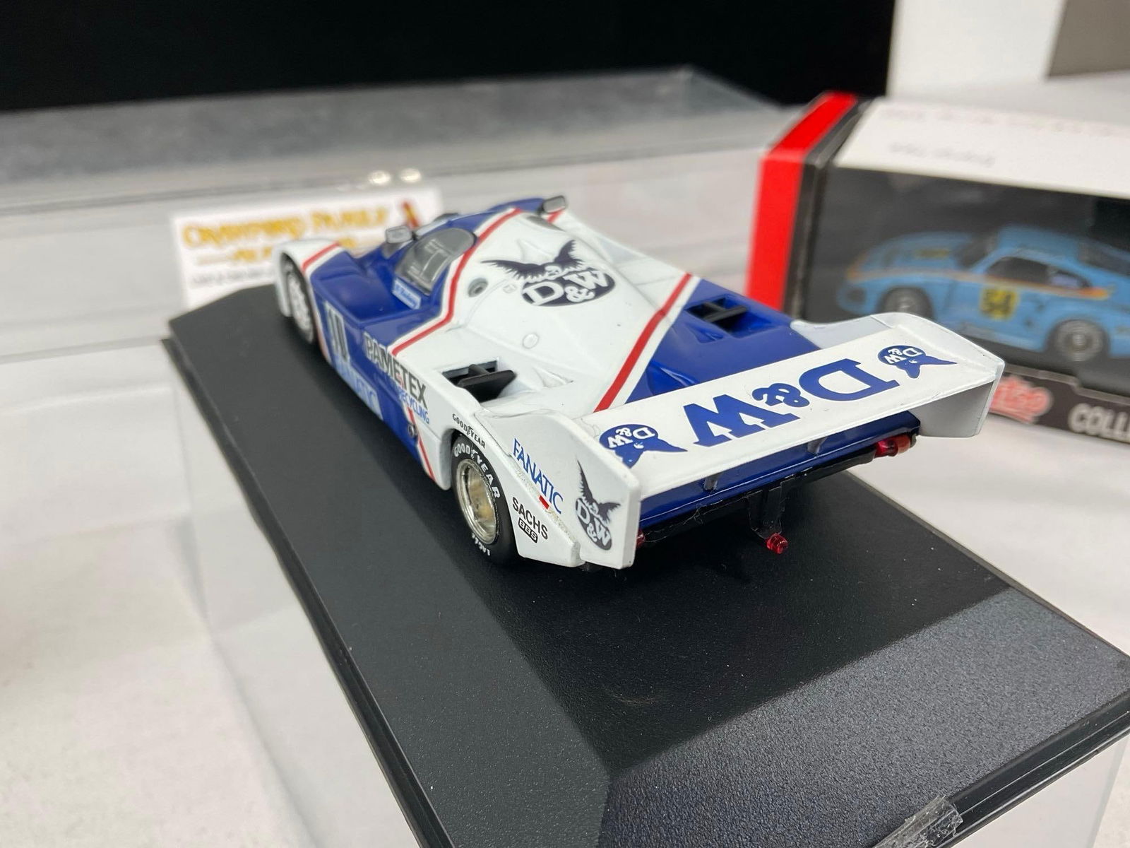 Pair of Quartzo 1/43 Scale Diecast Car Models, Porsche 956 ST D&W &, Kremer K3 Mambo DRM 1979 - 9