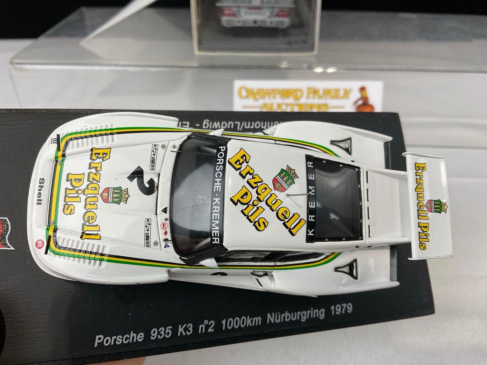 Pair of Spark 1/43 Scale Diecast Car Models, Porsche 935 K3 #2 & Mercedes CLK LM #2 FIA GT 1998 - 5