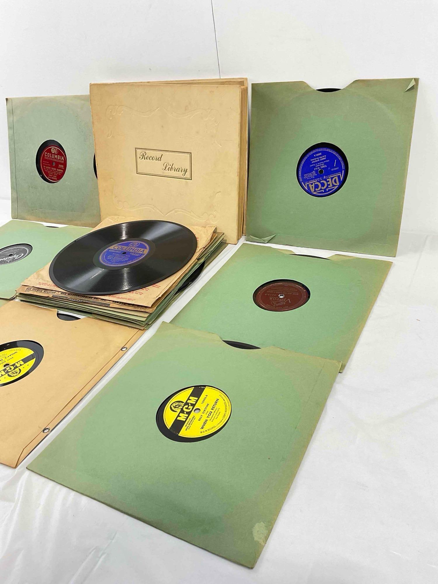 20+ pcs Vintage Vinyl Record Album Collection, incl. MGM, Columbia, Capitol, Decca & More! - 3