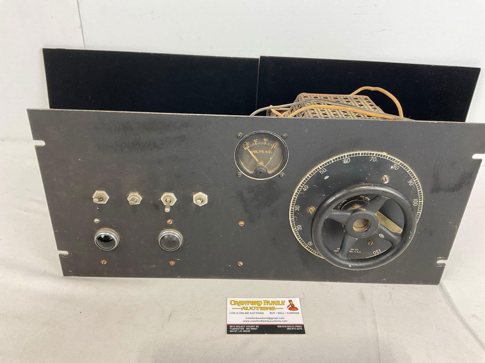 General Radio Co Rack Mounted Test Equipment, approx 10h x 20w x 14d inches: Appears to be in fair to good shape. The pieces measures approx 10h x 20w x 14d inches. See pics. E-5180