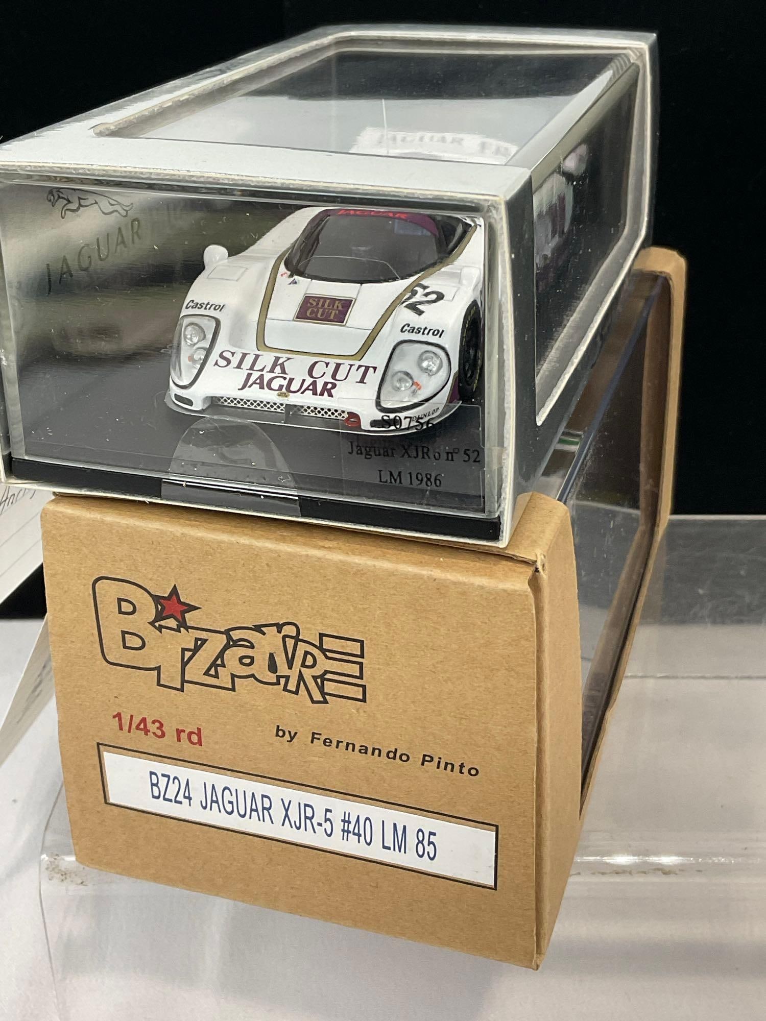 Pair of 1/43 Scale Diecast Car Models, 1985 & 6 Jaguar XJR5 & -6, Le Mans 24H Brian Redman - 3