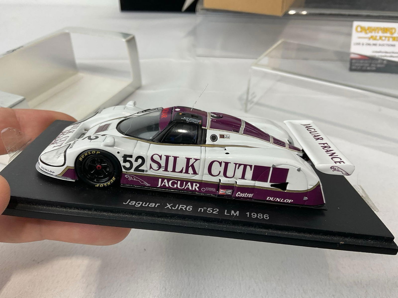 Pair of 1/43 Scale Diecast Car Models, 1985 & 6 Jaguar XJR5 & -6, Le Mans 24H Brian Redman - 4