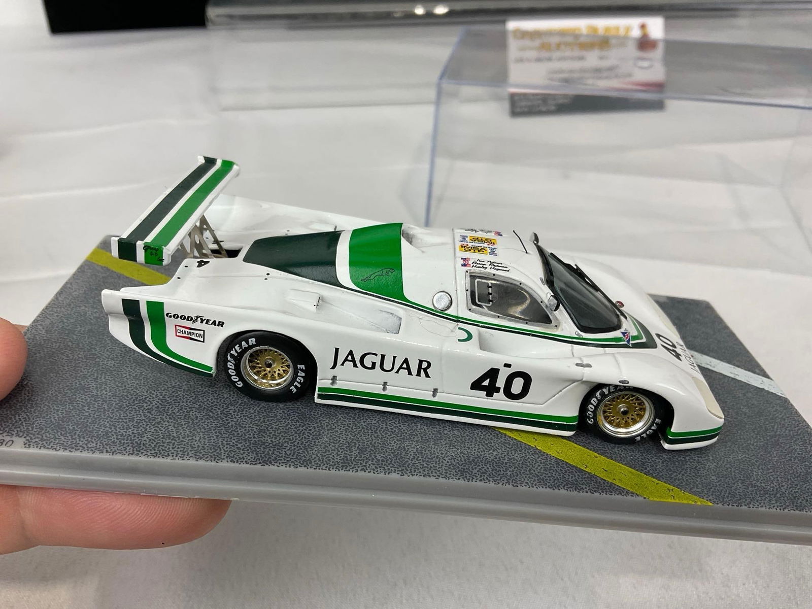 Pair of 1/43 Scale Diecast Car Models, 1985 & 6 Jaguar XJR5 & -6, Le Mans 24H Brian Redman - 9