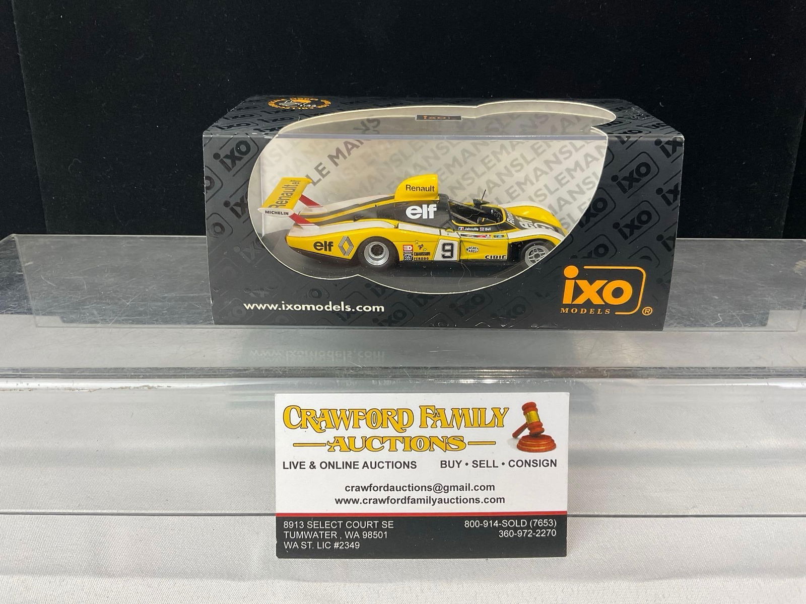 IXO Models 1/43 Scale Diecast Car Models, Renault Alpine A442 LM 24H w/box: Appears to be in good shape. The piece measures approx 4h x 7w x 4d inches. See pics. E-5420 