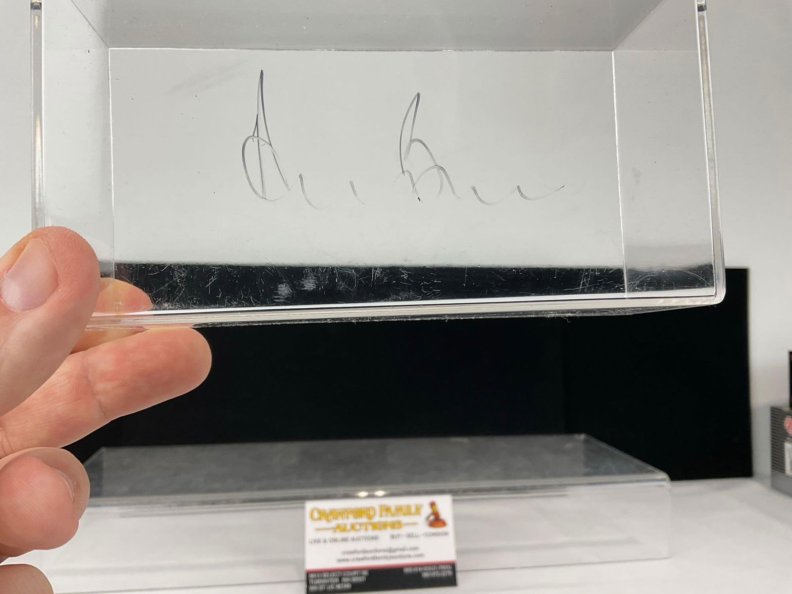 2 TrueScale Minis 1/43 Scale Diecast Car Models, 1 signed by Derek Bell, Porsche 935 & 1991 966 #60 - 4