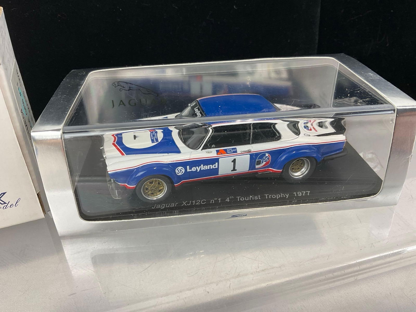 2 1/43 Scale Diecast Car Models, 1976 Mirage GR8 LM24H & 1977 Jaguar XJ12C TT, Derek Bell - 2