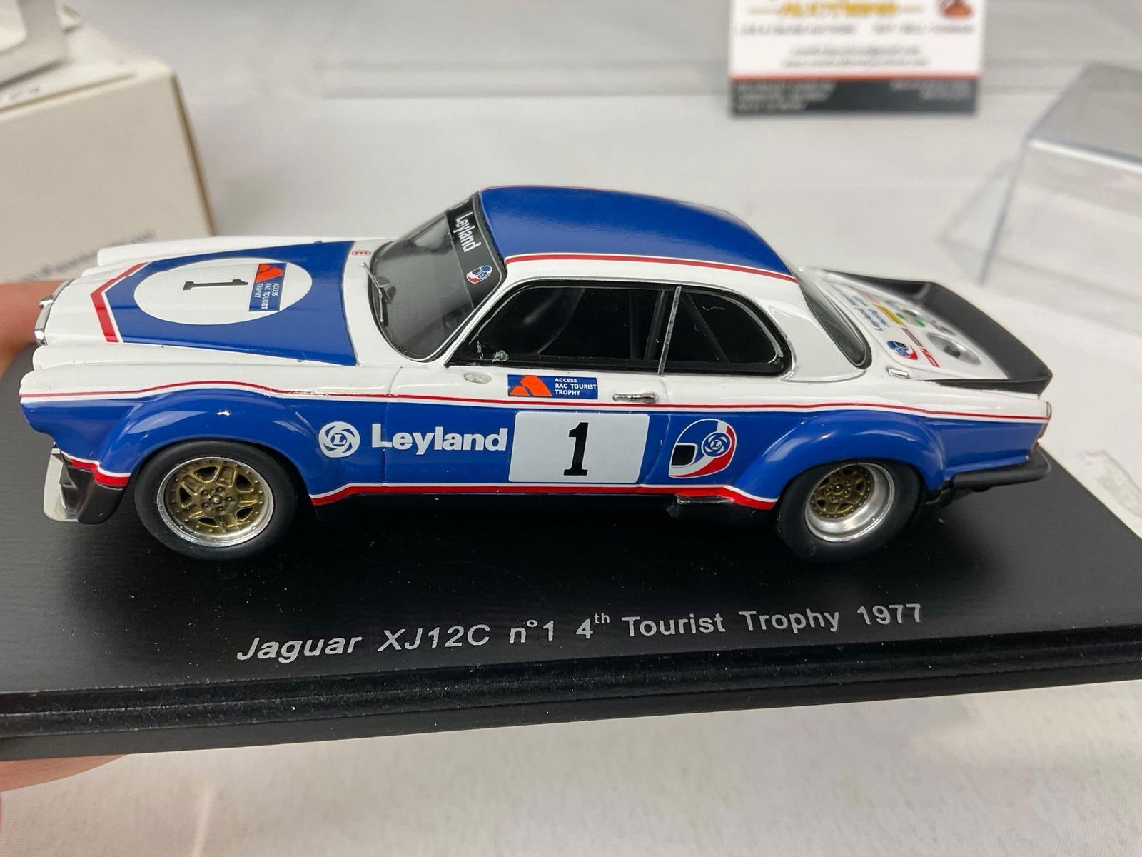 2 1/43 Scale Diecast Car Models, 1976 Mirage GR8 LM24H & 1977 Jaguar XJ12C TT, Derek Bell - 7