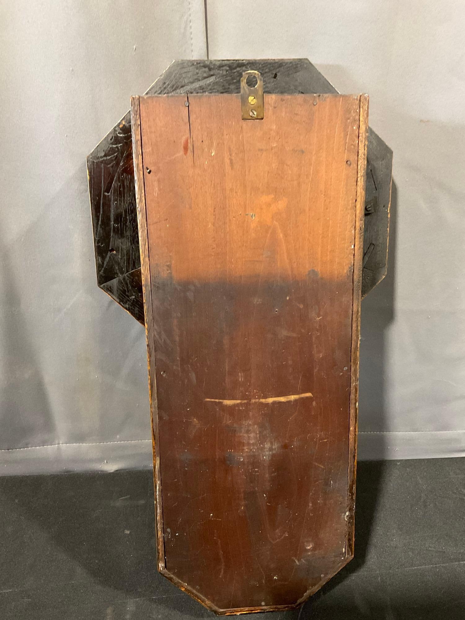 Antique Meizi Clock & Co Regulator Time Strike Clock, Octagonal, 22h x13w x 6d inches - 5