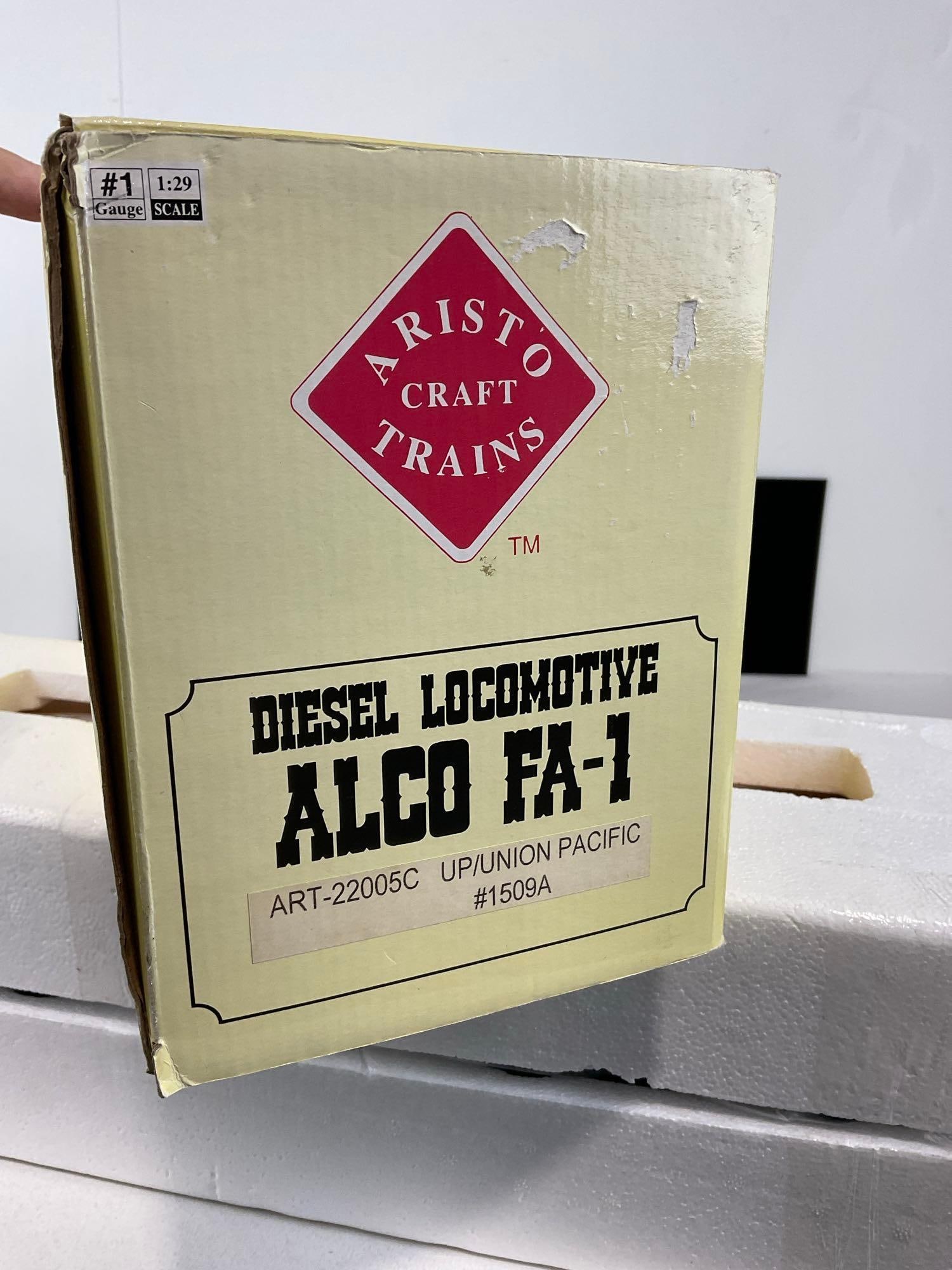 Aristo Craft Diesel Locomotive ALCO FA-1 ART-22005C UP/Union Pacific #1509A, 9h x 25w x 8d in - 8