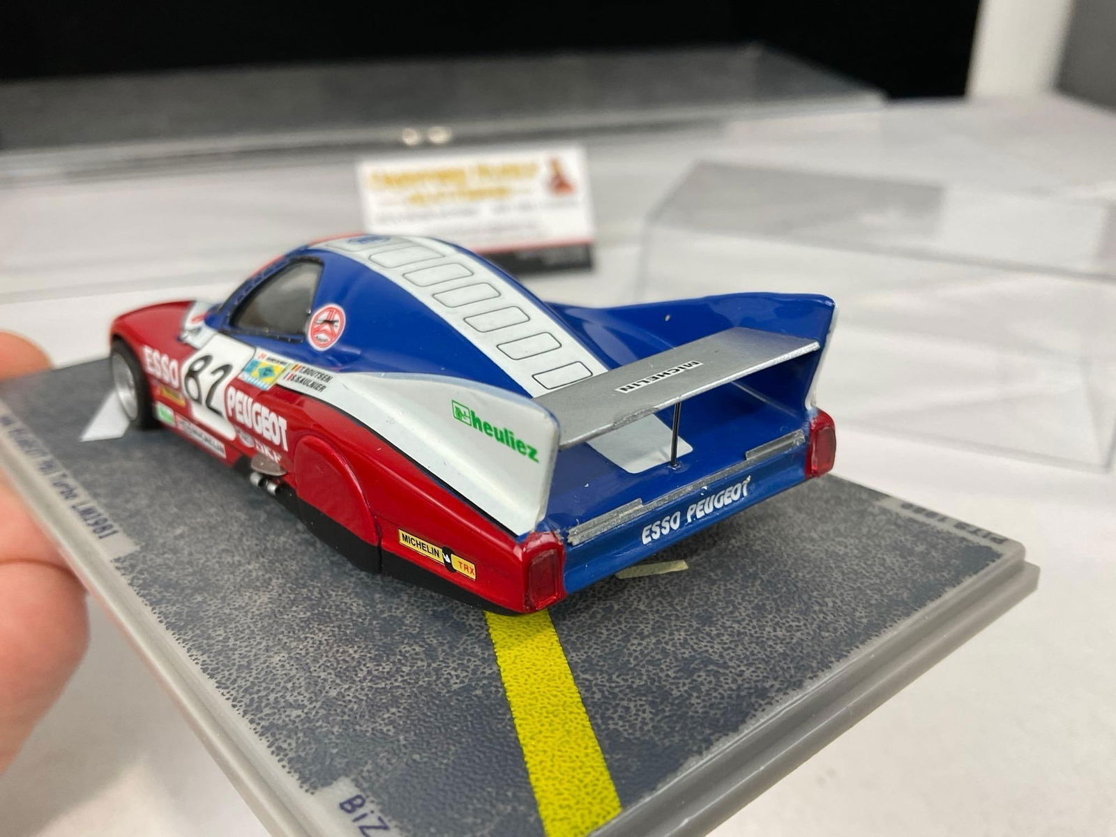 2 Bizarre LM24H 1/43 Scale Diecast Car Models, 1981 WM Peugeot P81 Turbo & 1983 Rondeau M482 - 9