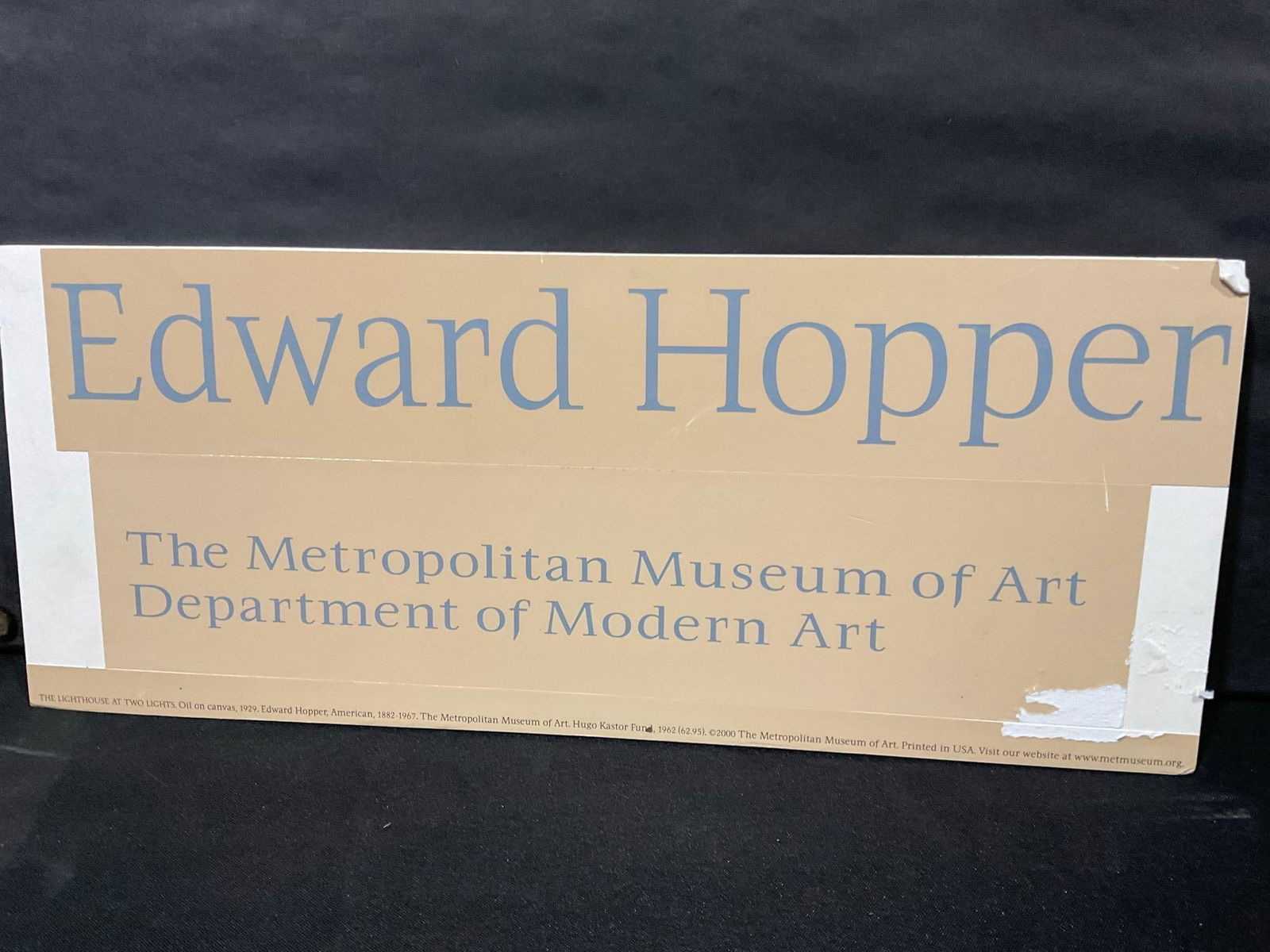 Framed Print titled The Lighthouse at Two Lights by Edward Hopper, 36h x 46w x 3d inches - 5