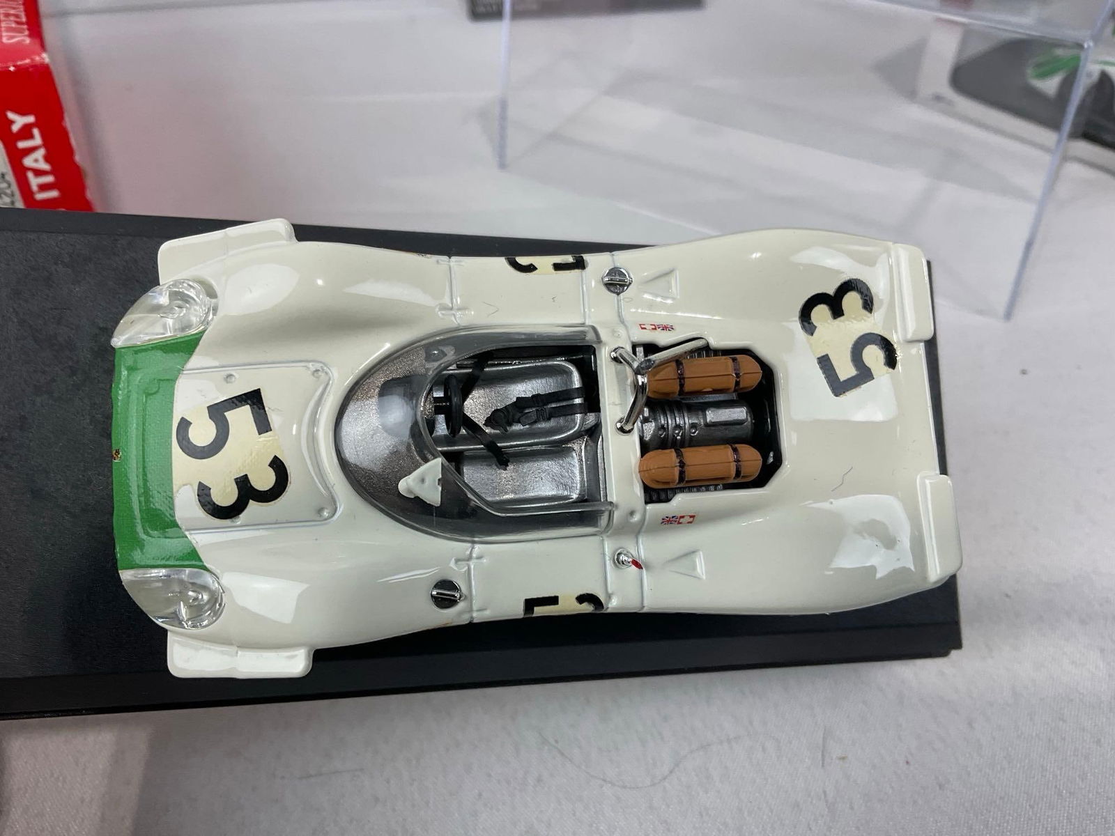 Pair of Spark & Best 1/43 Scale Diecast Car Models, 1969 Porsche 908 Le Mans 24H, Brian Redman - 6