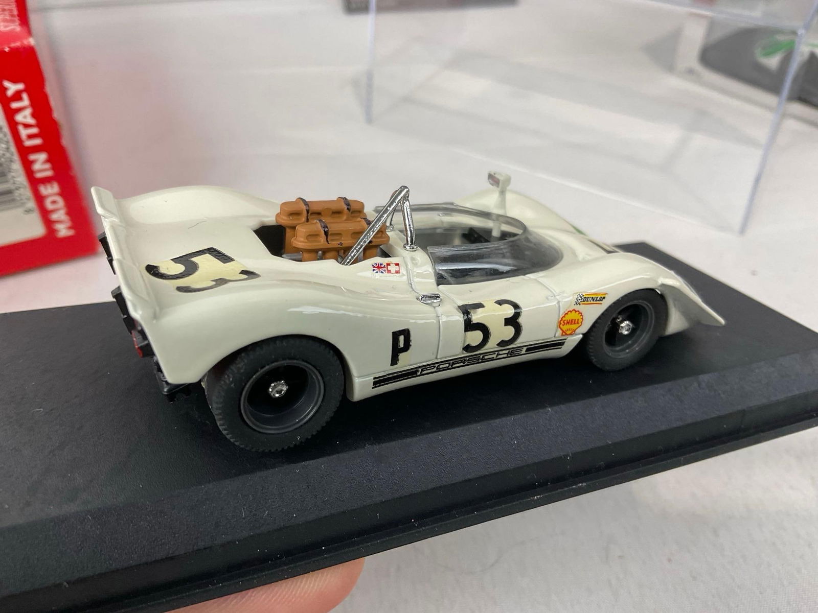 Pair of Spark & Best 1/43 Scale Diecast Car Models, 1969 Porsche 908 Le Mans 24H, Brian Redman - 7