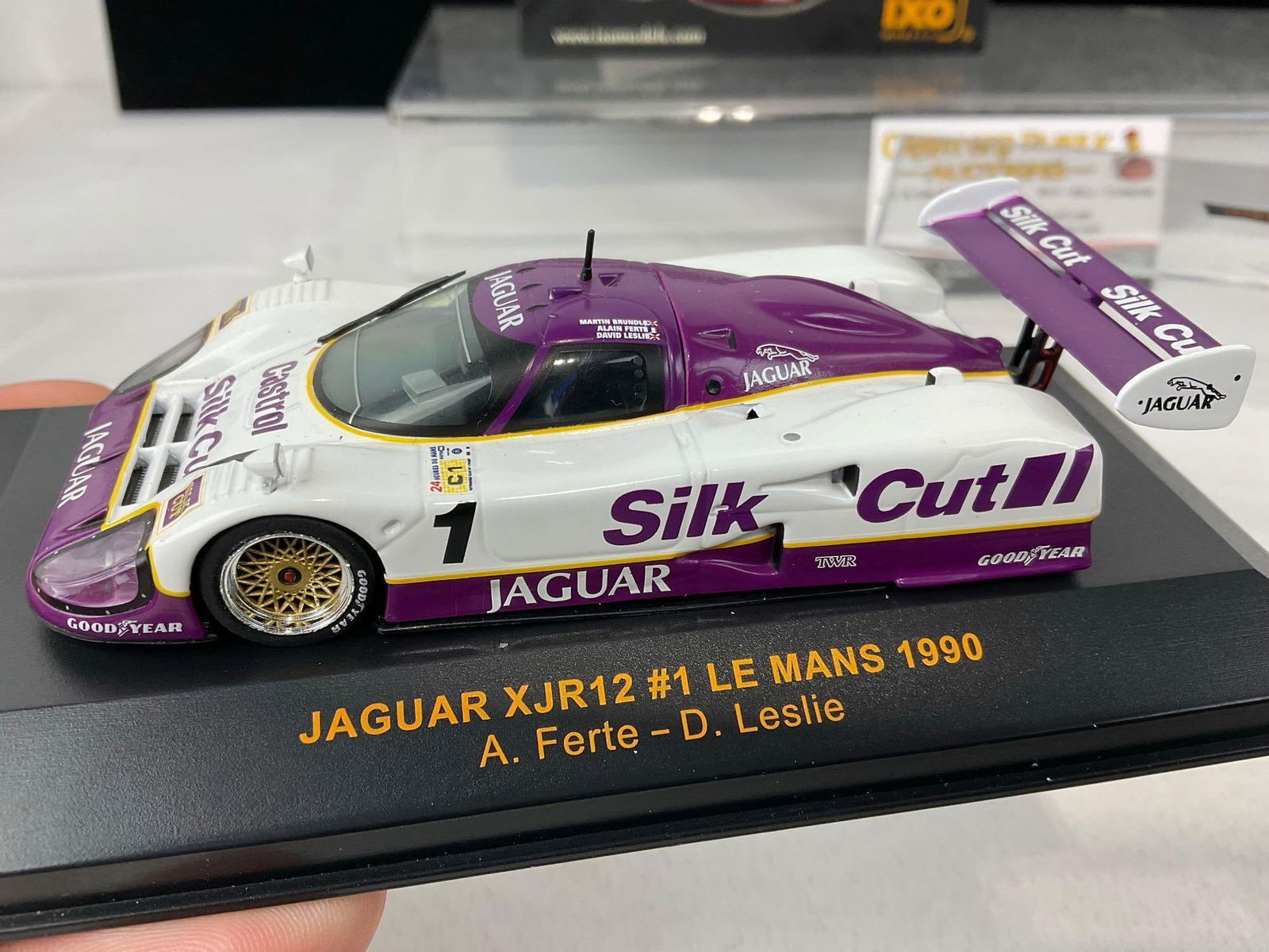 Pair of 1981 Rondeau M379C & 1990 Jaguar XJR12, LM24H 1/43 Scale Diecast Car Models - 3