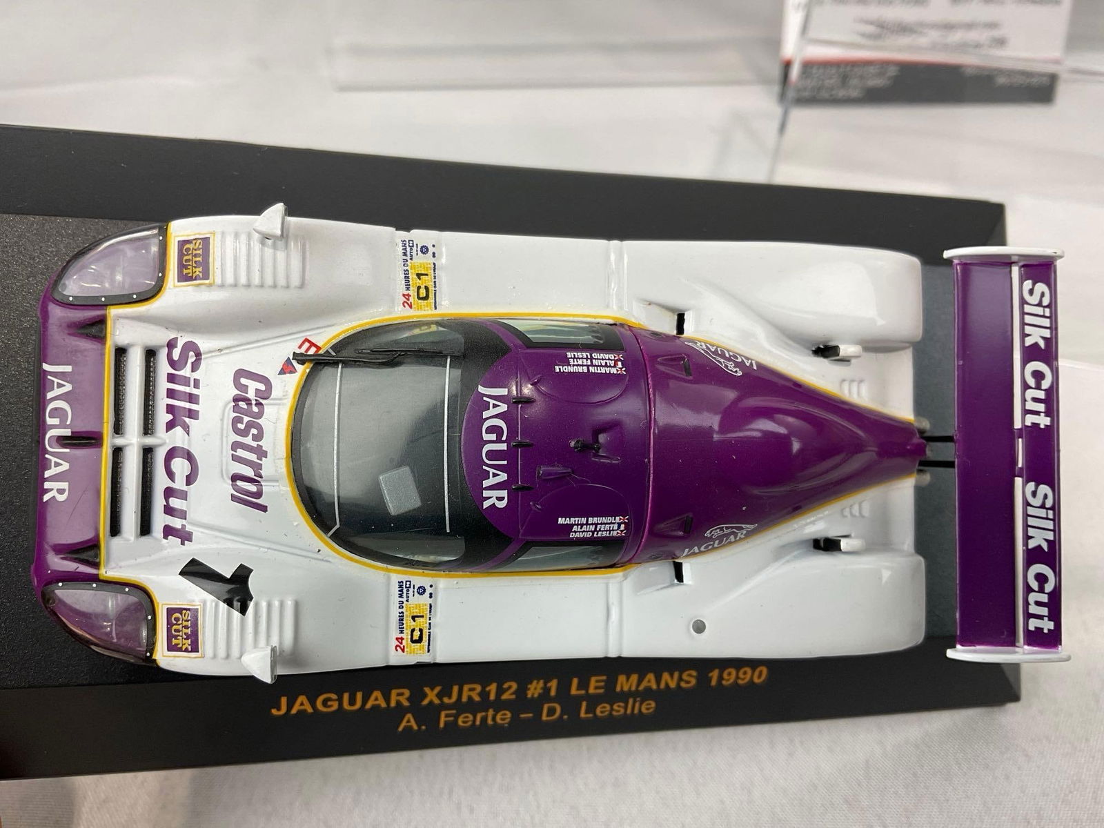 Pair of 1981 Rondeau M379C & 1990 Jaguar XJR12, LM24H 1/43 Scale Diecast Car Models - 4