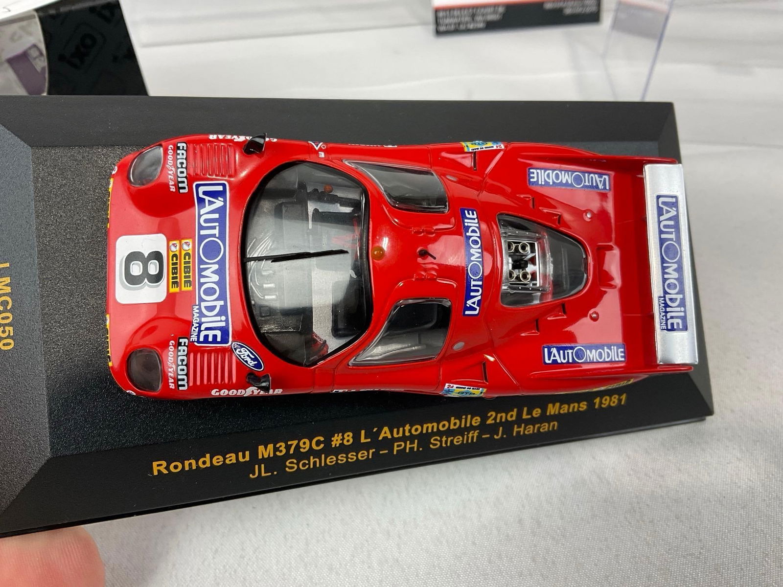 Pair of 1981 Rondeau M379C & 1990 Jaguar XJR12, LM24H 1/43 Scale Diecast Car Models - 7