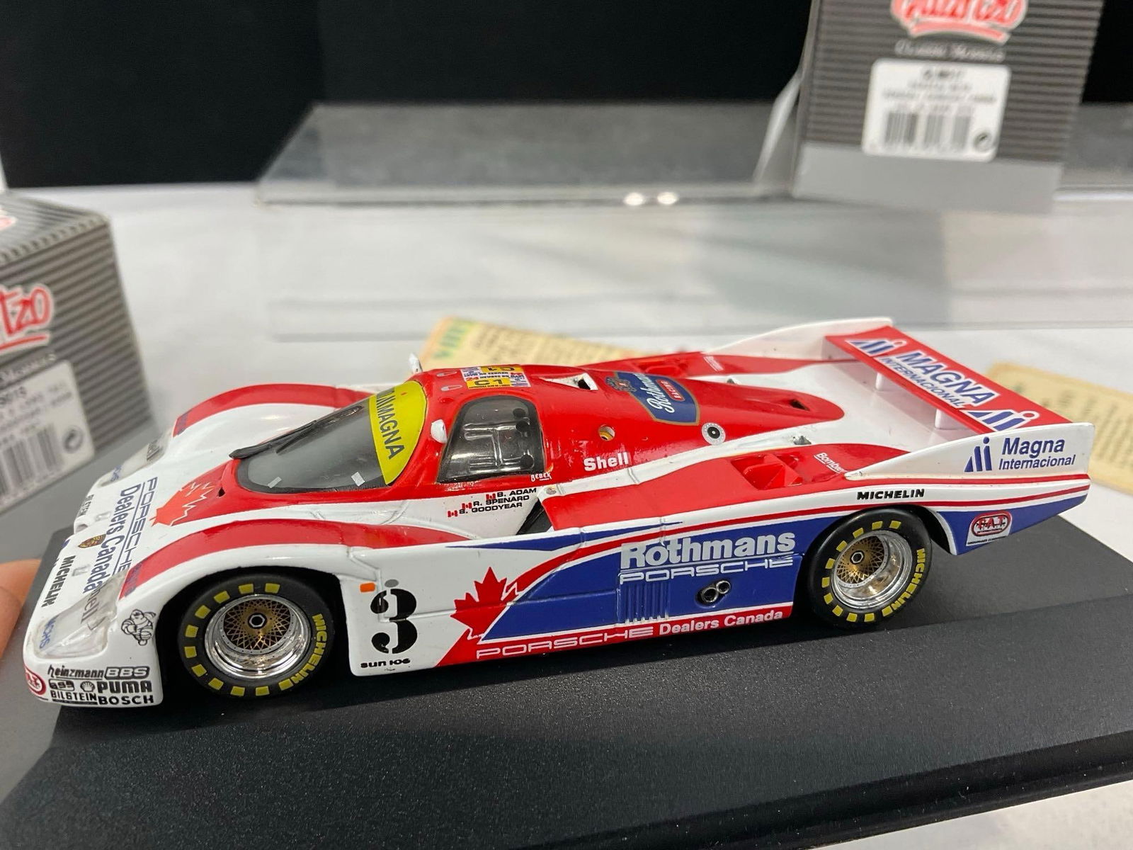 2 Quartzo 1/43 Scale Diecast Car Models, 1978 Rondeau M378 & 1987 Porsche 962 Long Tail LM24H - 4