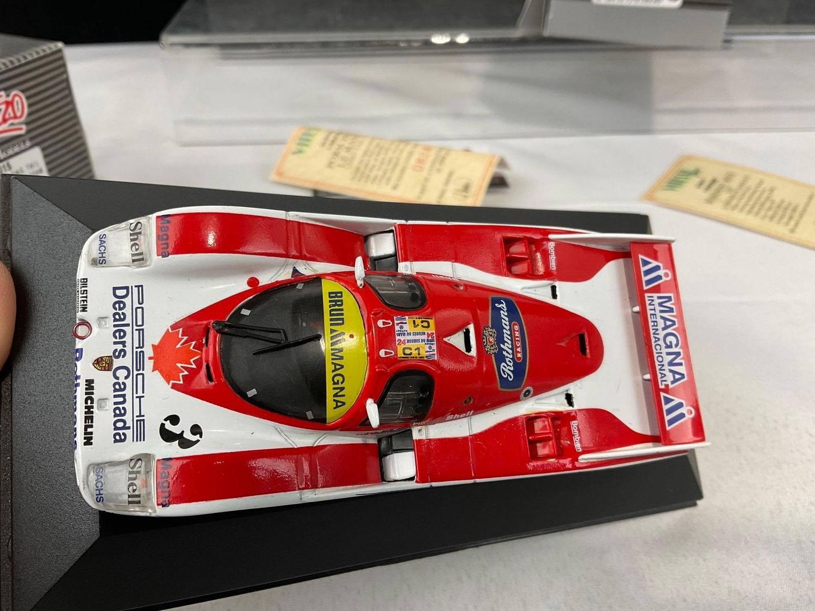 2 Quartzo 1/43 Scale Diecast Car Models, 1978 Rondeau M378 & 1987 Porsche 962 Long Tail LM24H - 5