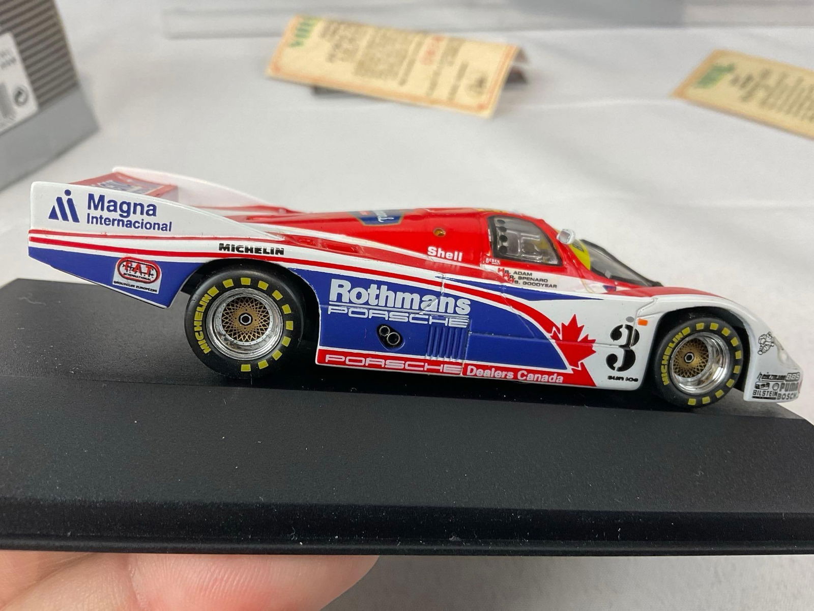 2 Quartzo 1/43 Scale Diecast Car Models, 1978 Rondeau M378 & 1987 Porsche 962 Long Tail LM24H - 6