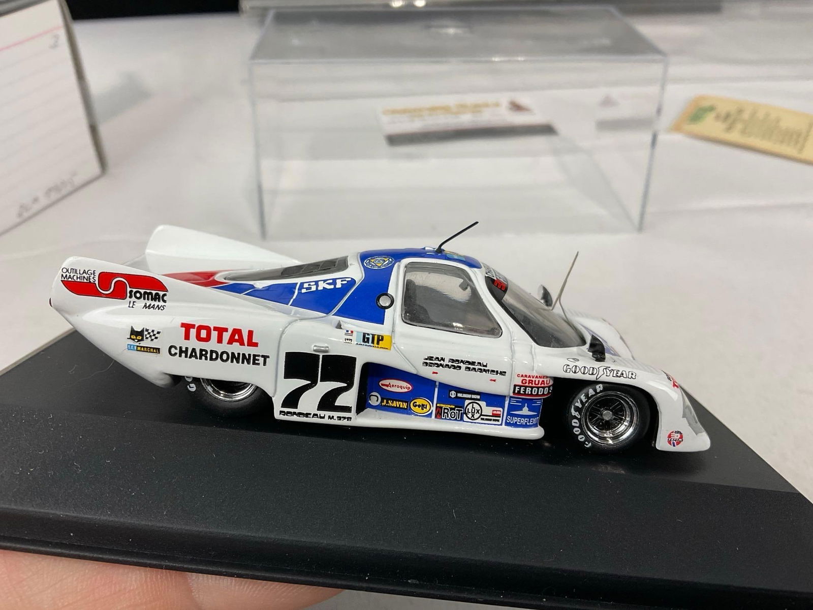 2 Quartzo 1/43 Scale Diecast Car Models, 1978 Rondeau M378 & 1987 Porsche 962 Long Tail LM24H - 9