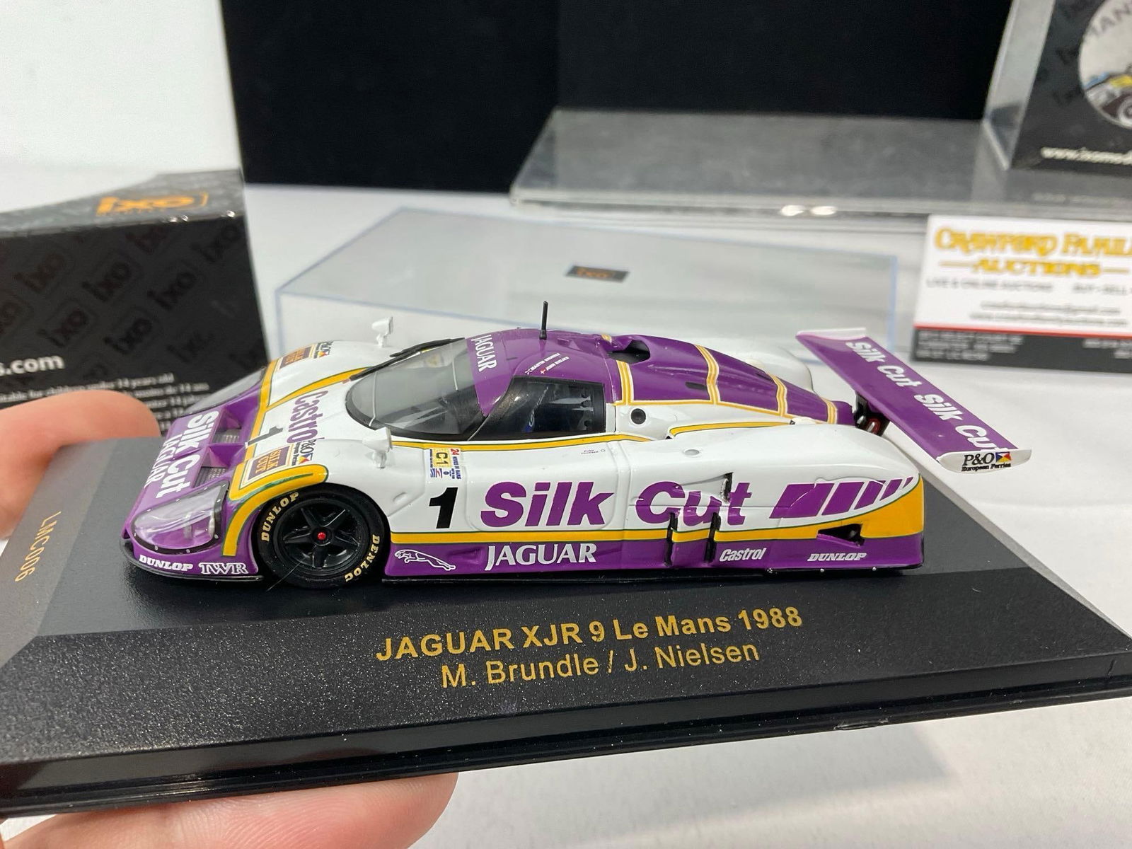 2 IXO Models 1/43 Scale Diecast Car Models, 1980 Rondeau M379B & 1988 Jaguar XJR-9 Le Mans 24 hours - 3