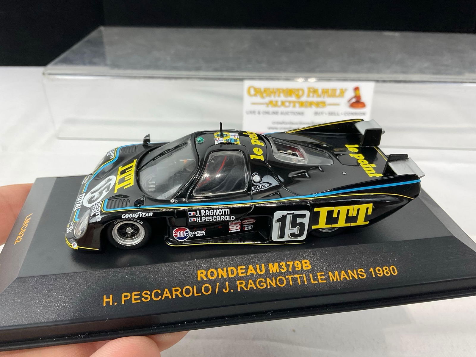 2 IXO Models 1/43 Scale Diecast Car Models, 1980 Rondeau M379B & 1988 Jaguar XJR-9 Le Mans 24 hours - 6