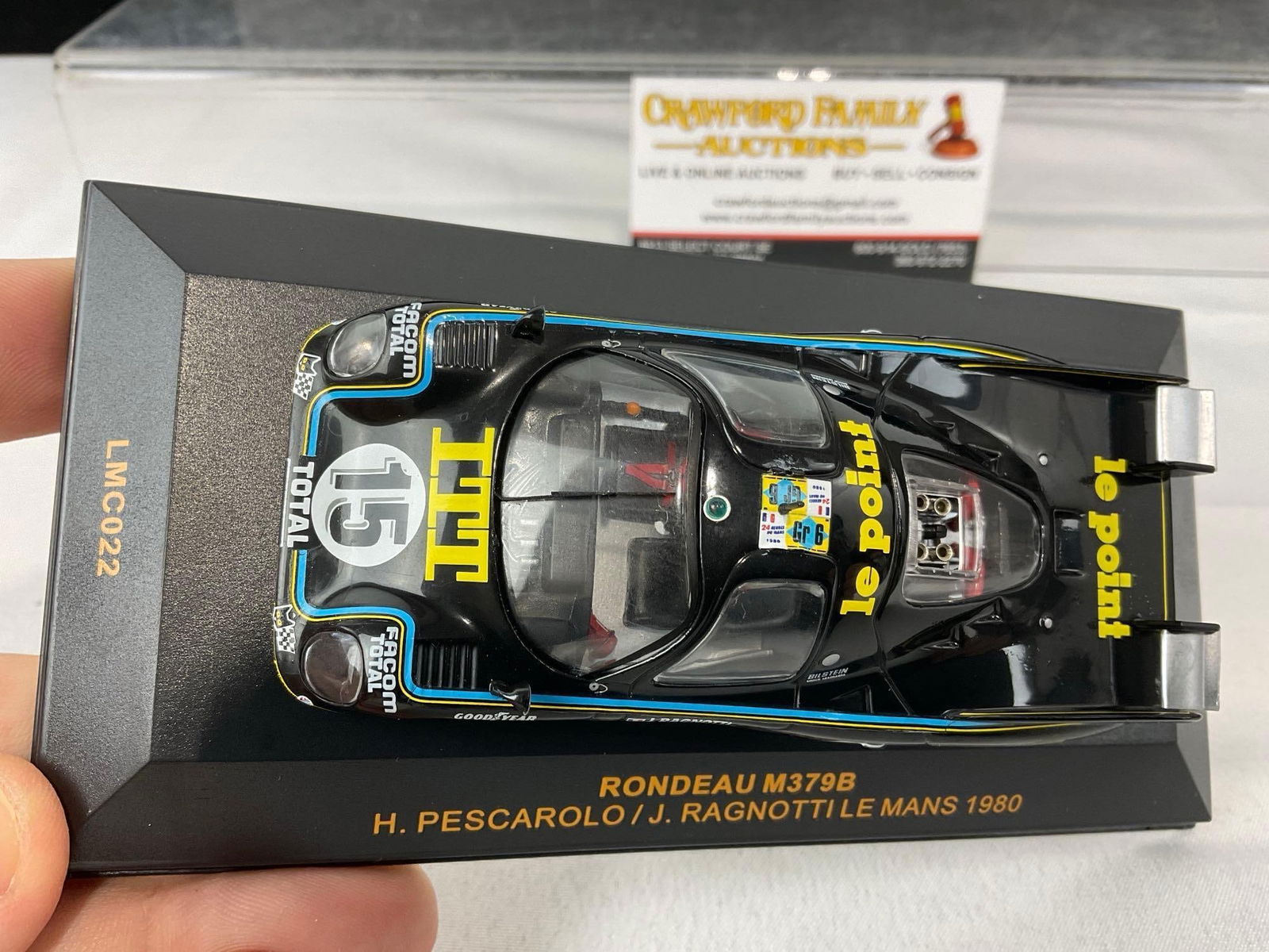 2 IXO Models 1/43 Scale Diecast Car Models, 1980 Rondeau M379B & 1988 Jaguar XJR-9 Le Mans 24 hours - 7