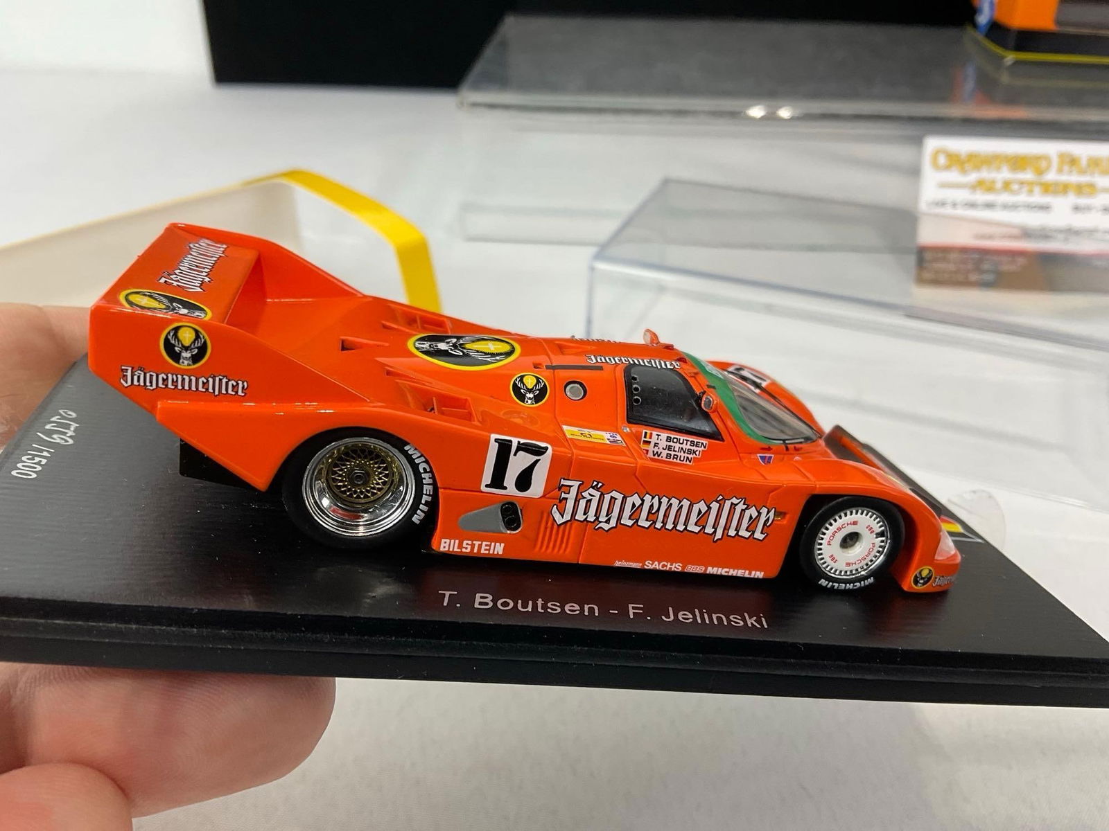 2 1/43 Scale Diecast Car Models, Solido 1976 Alpine A442 & Porsche 962 #17 Spa 1986 - 6