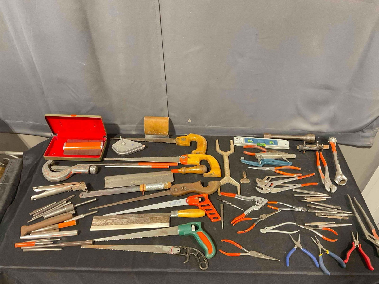 40+ pcs Tools Assortment, incl. Saws, Wrenches, Pliers, Chisels, Punches & More! See pics. (1 of 5)